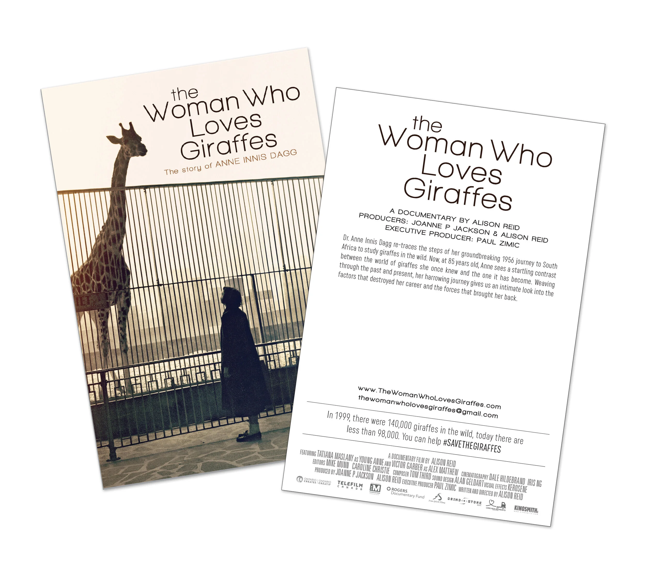 The Woman Who Loves Giraffes — Key Art&Design