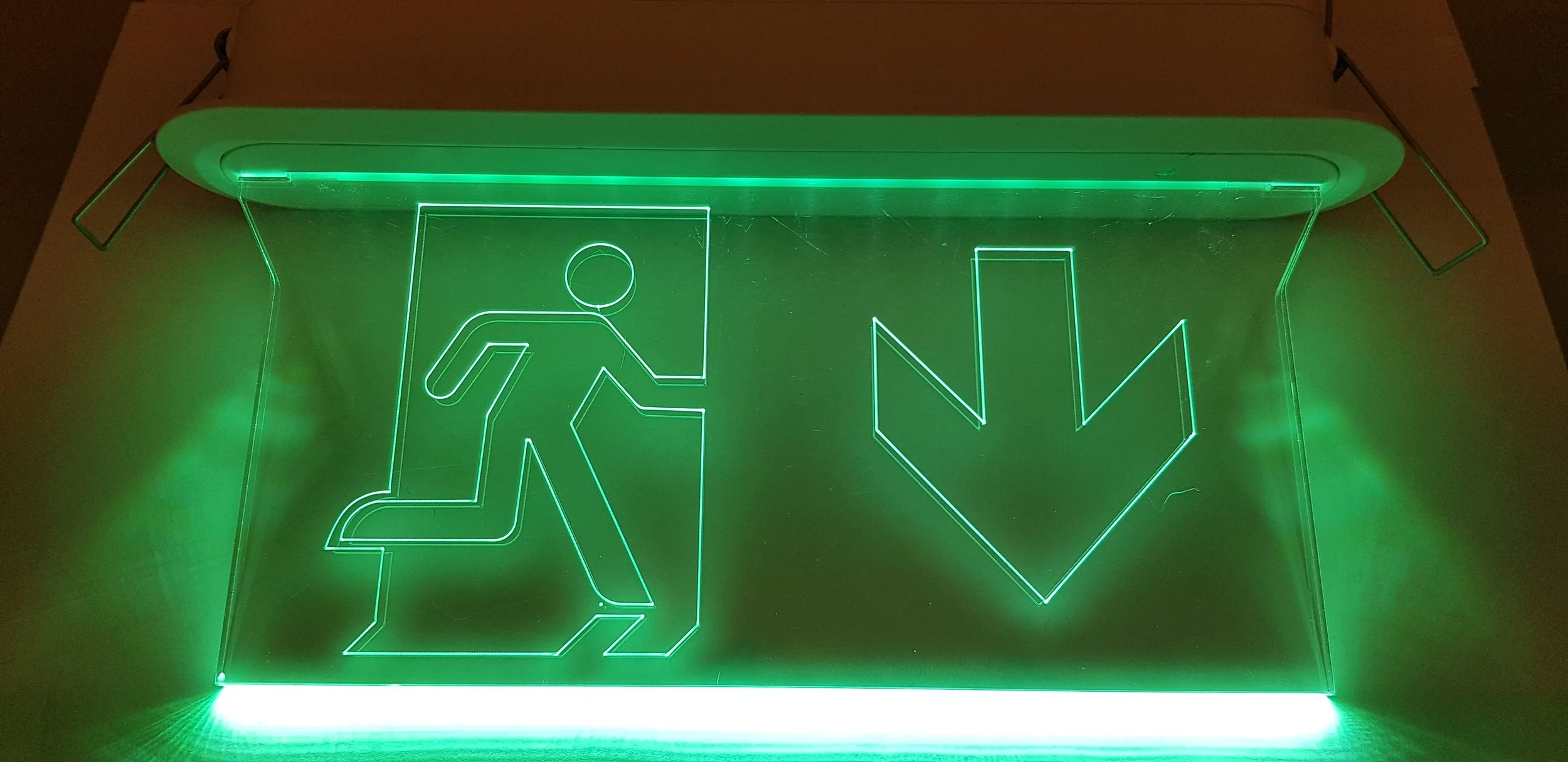 Invisible Emergency Exit Sign - Charter Lighting