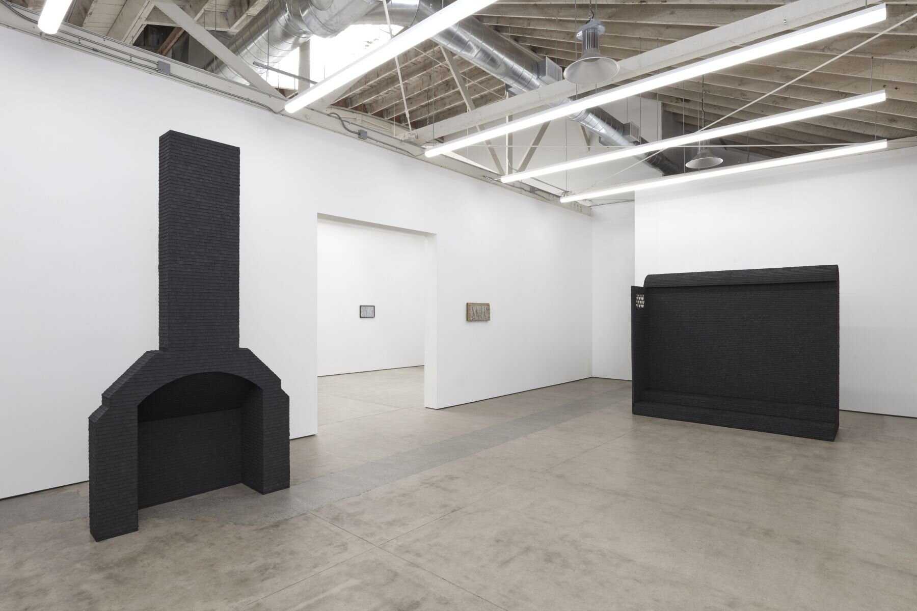 installation view, "Fine As All Outdoors" at Matthew Brown Gallery