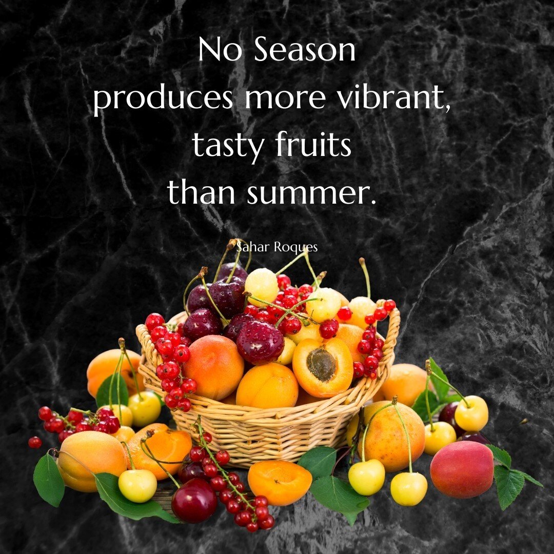 Happy Summer!
Our farmers&rsquo; markets and local groceries are packed with fresh produce. Why not enjoy this bounty while it lasts?
.
.
.
.
.
#summertime #summerfruits #summerfruit #eattheseason #eatseasonally #dcmoms #dcmom #dclocal #dcfarmersmark