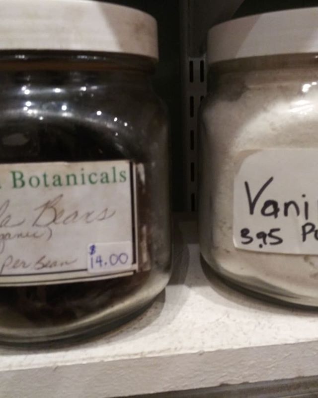 The vanilla bean prices went up! I almost considered getting the vanilla extract powder but I was hesitant because I wasn't sure how it was produced/ processed I thought of what was making it white because there's nothing about a vanilla bean that's 