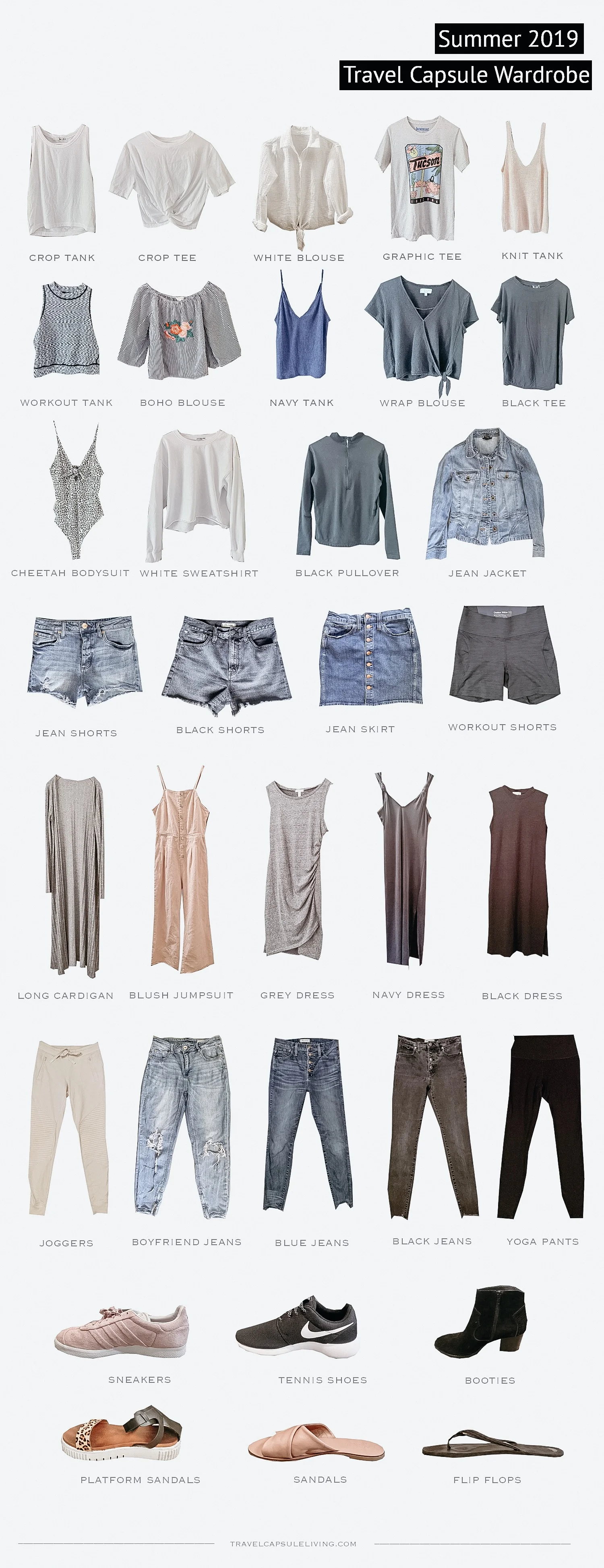 What Is A Capsule Wardrobe Travel Capsule Living