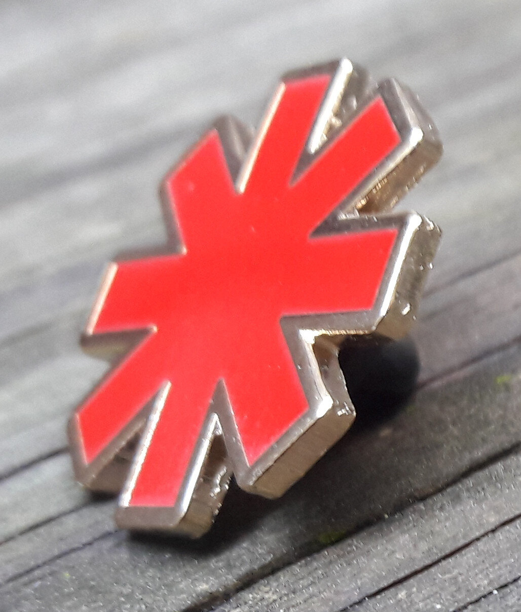 Pin Button Badge Ø38mm Red Hot Chili Peppers Red Hot RHCP 