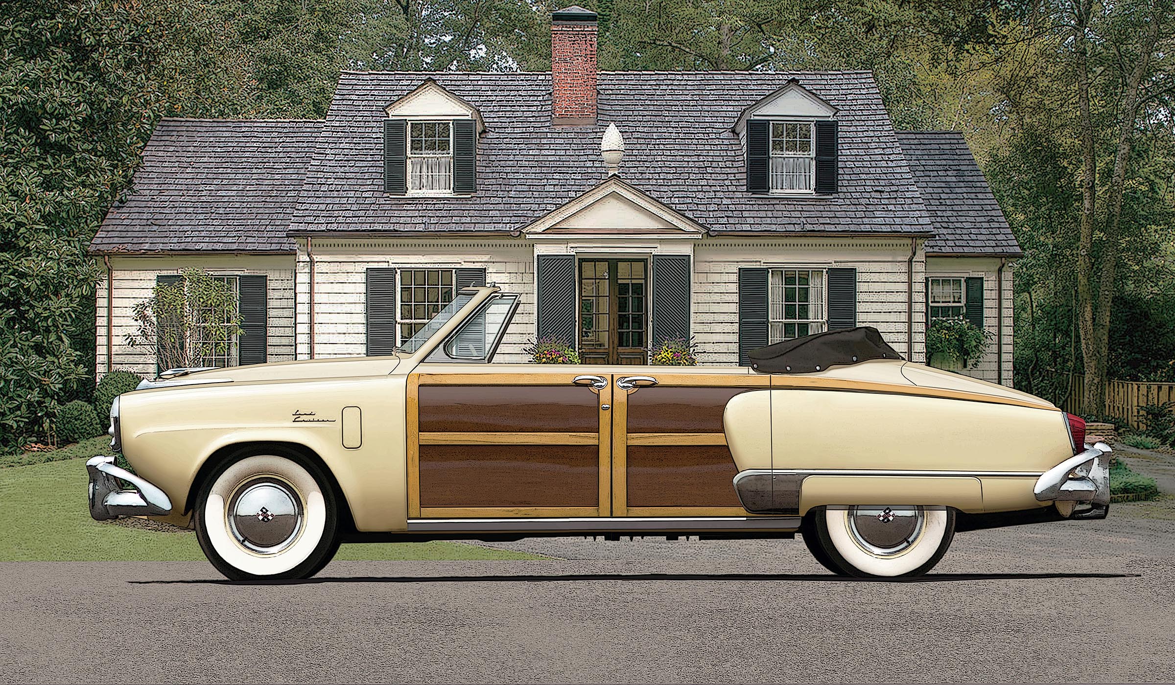 Studebaker Conestoga Open Touring Sedan 1951