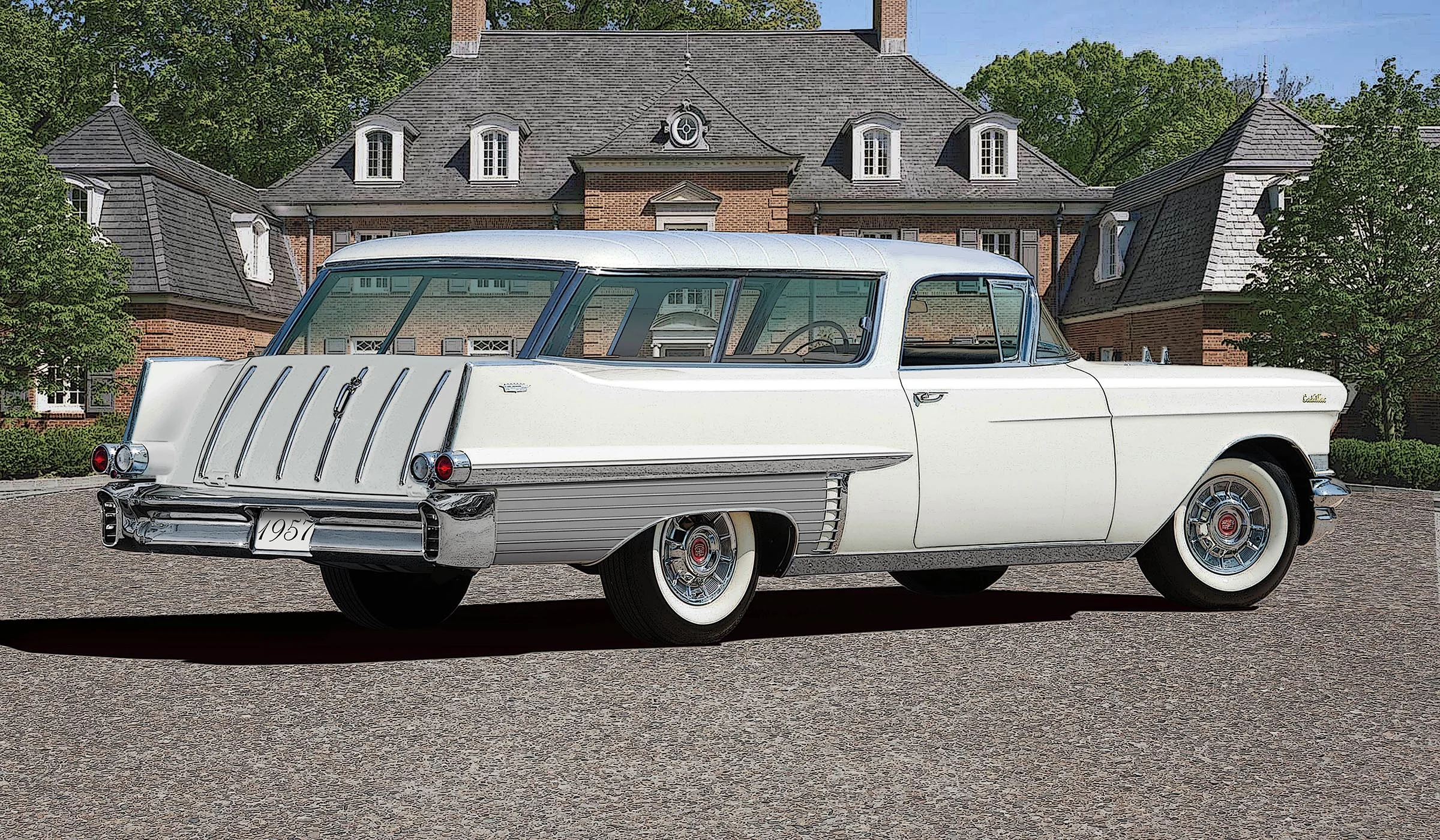 Cadillac De Ville Lorient 1957