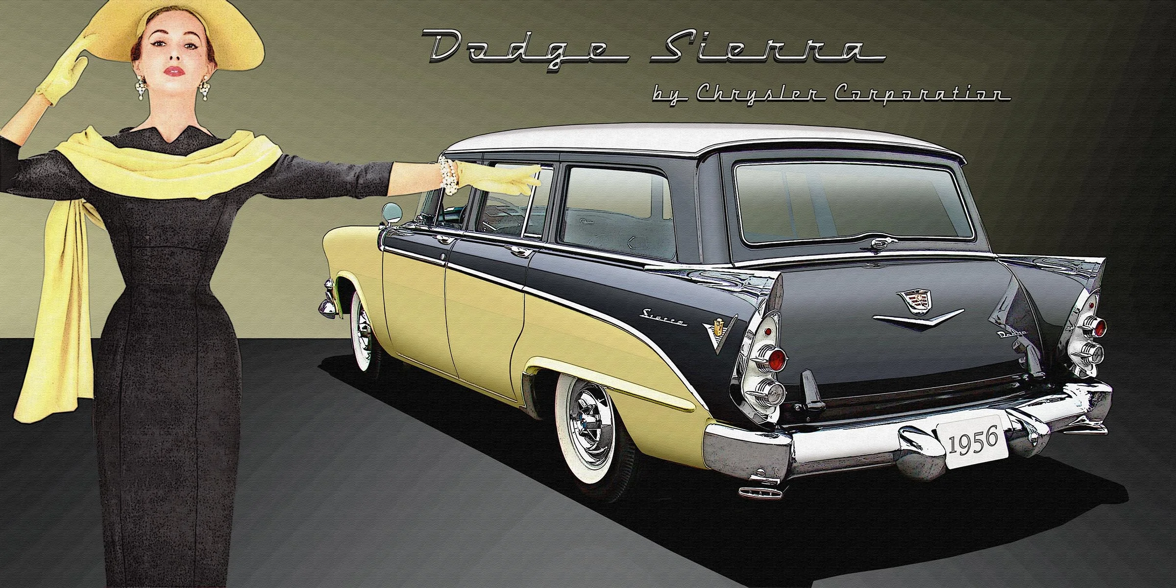  Dodge Sierra and Friend 1956 