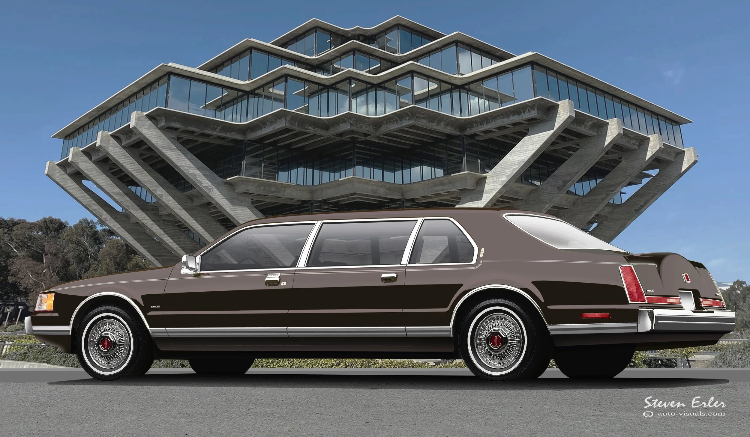 Lincoln Mark VII Executive Town Brougham 1990