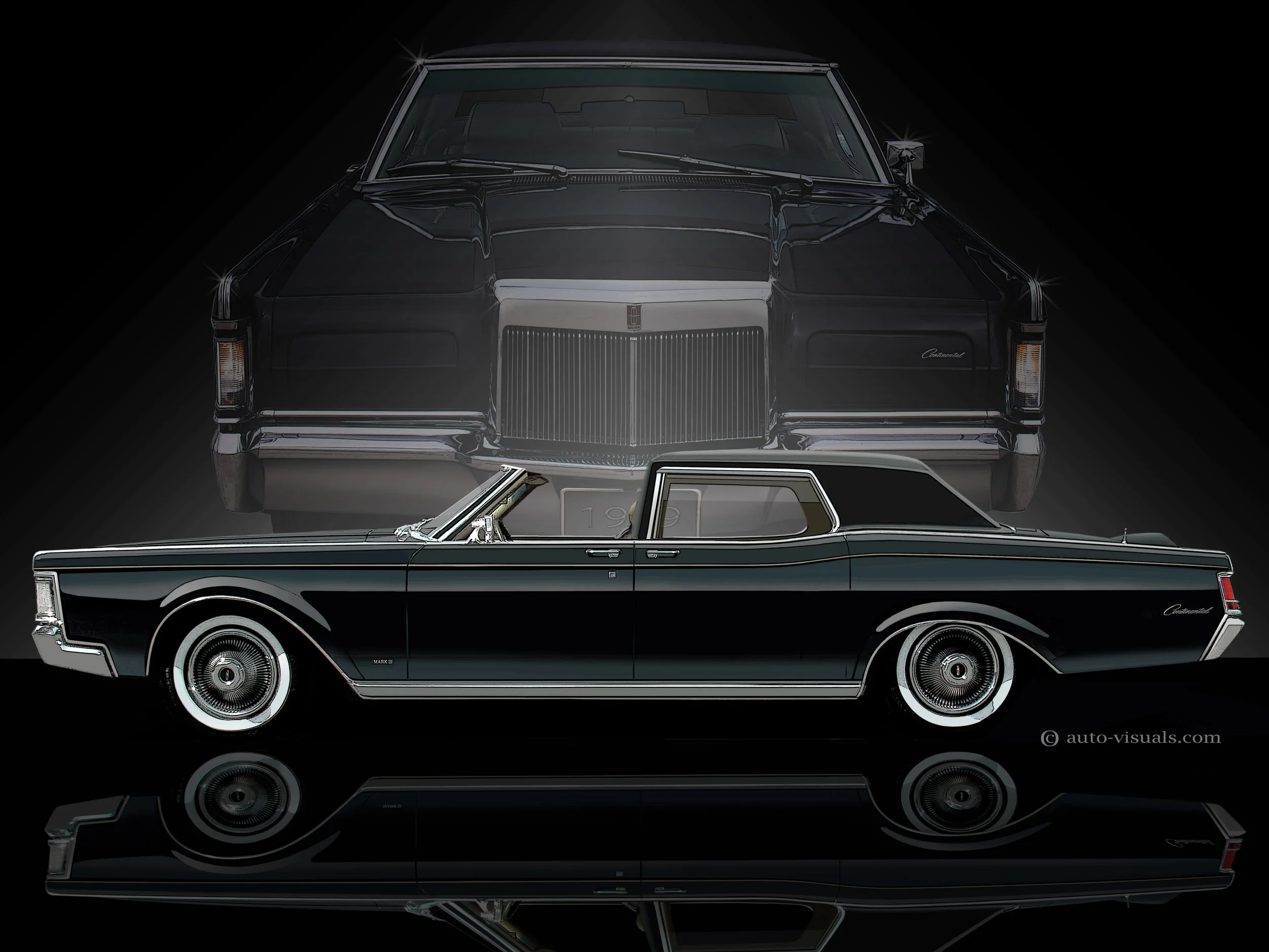 Lincoln Continental Mark III Town Brougham