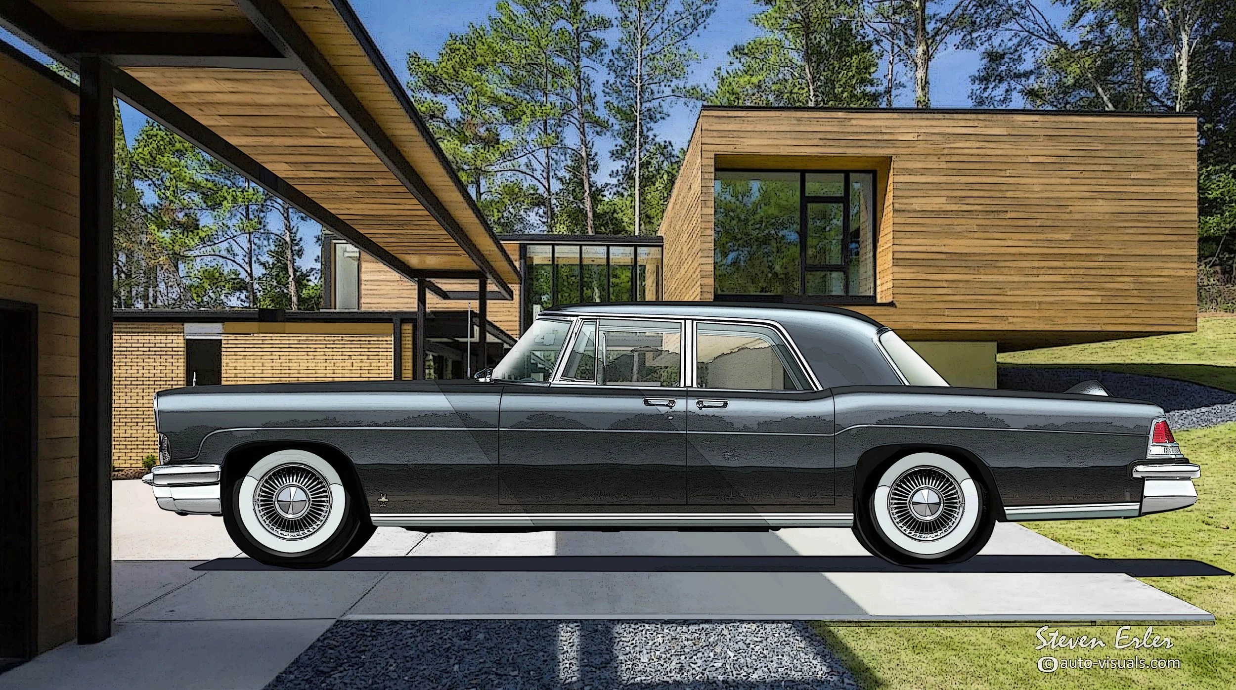 Mark II Continental Formal Sedan 1957