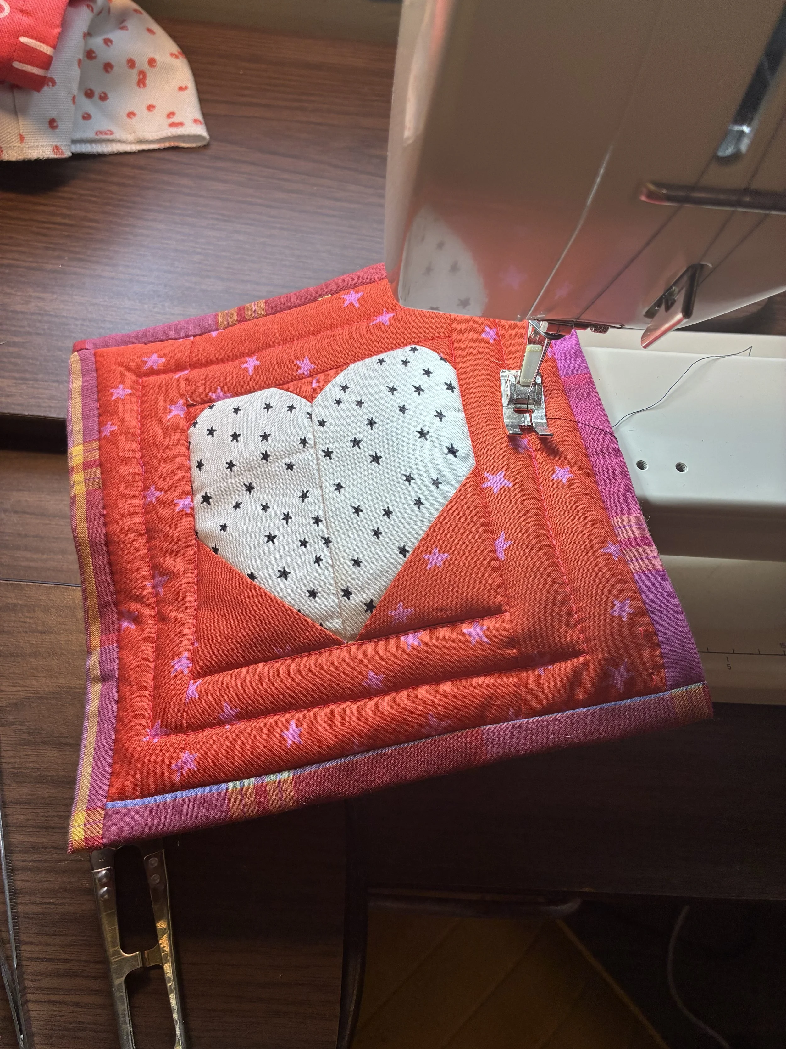 Valentine's Special! Let's Make a Mug Rug! Sat. Feb. 14th, 10am-12:00pm