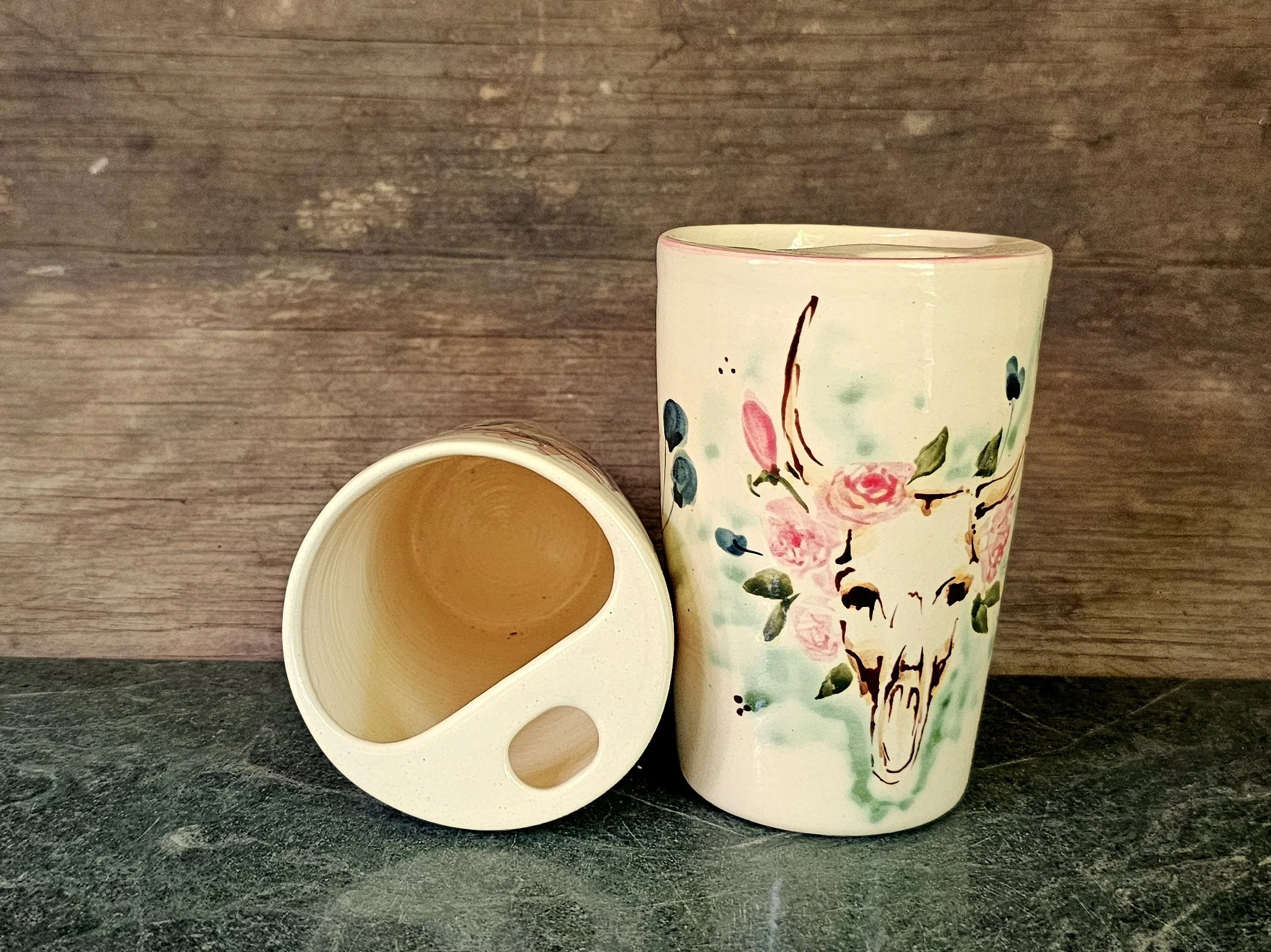 Travel Tumbler - Skull & Roses 02.jpg