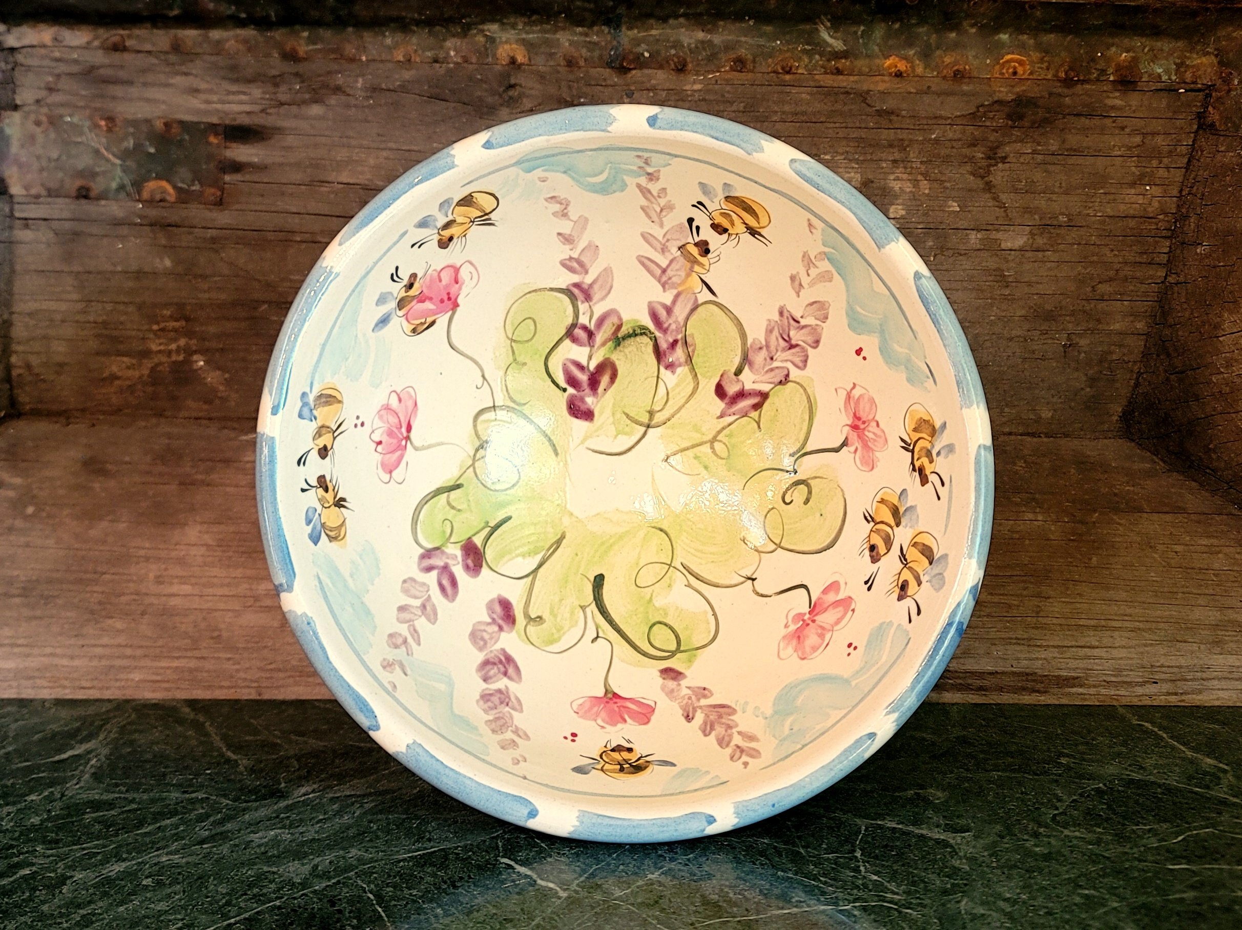 Mixing Bowl, med - Bees.jpg