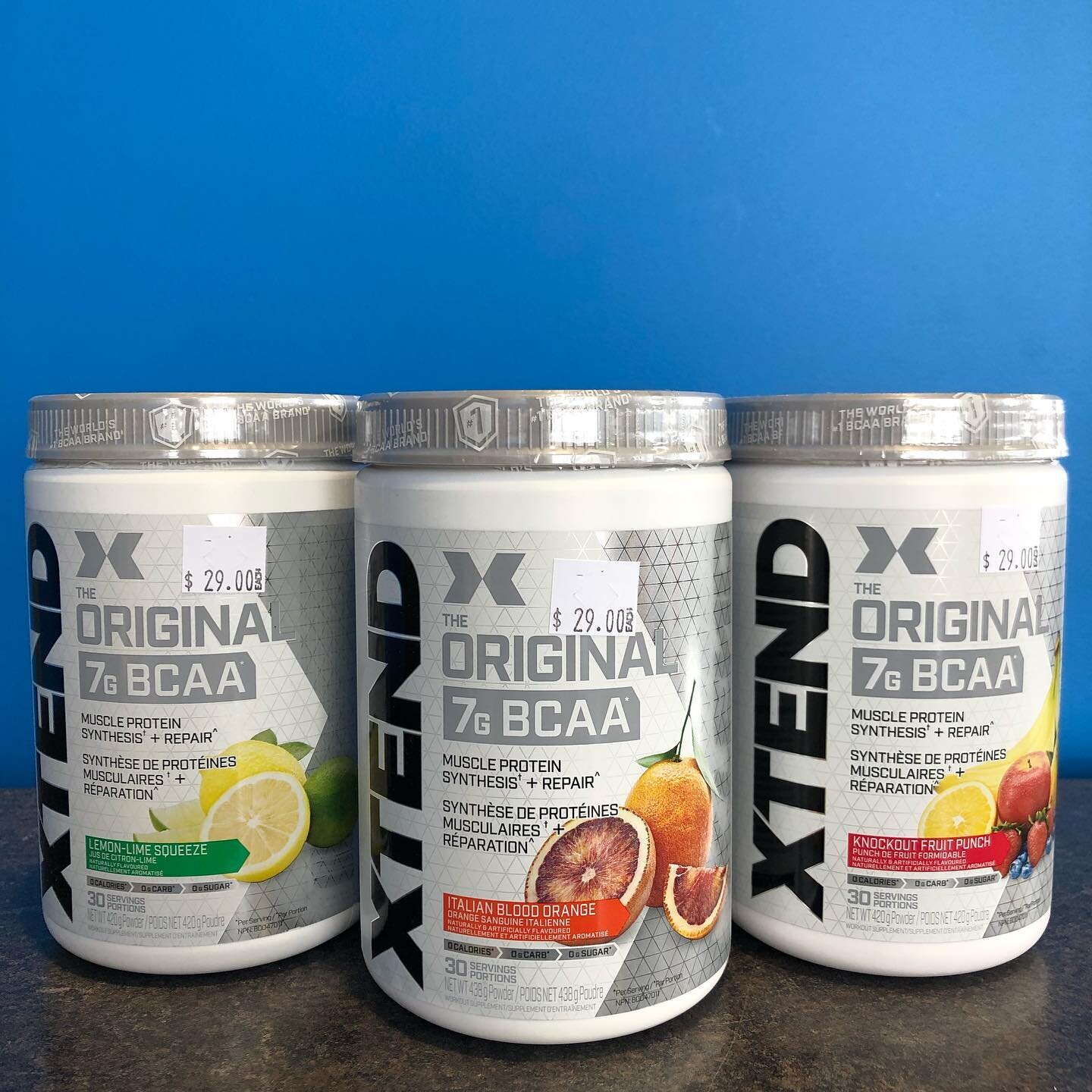 New flavours of XTEND BCAAs just arrived! Who&rsquo;s ready for some fresh summer flavours?! 

🍊Blood Orange
🍒Fruit Punch
🍋Lemon Lime

#bbdepotmh #shoplocal #supplements #gains #homegym #bcaas #healthylifestyle #xtend