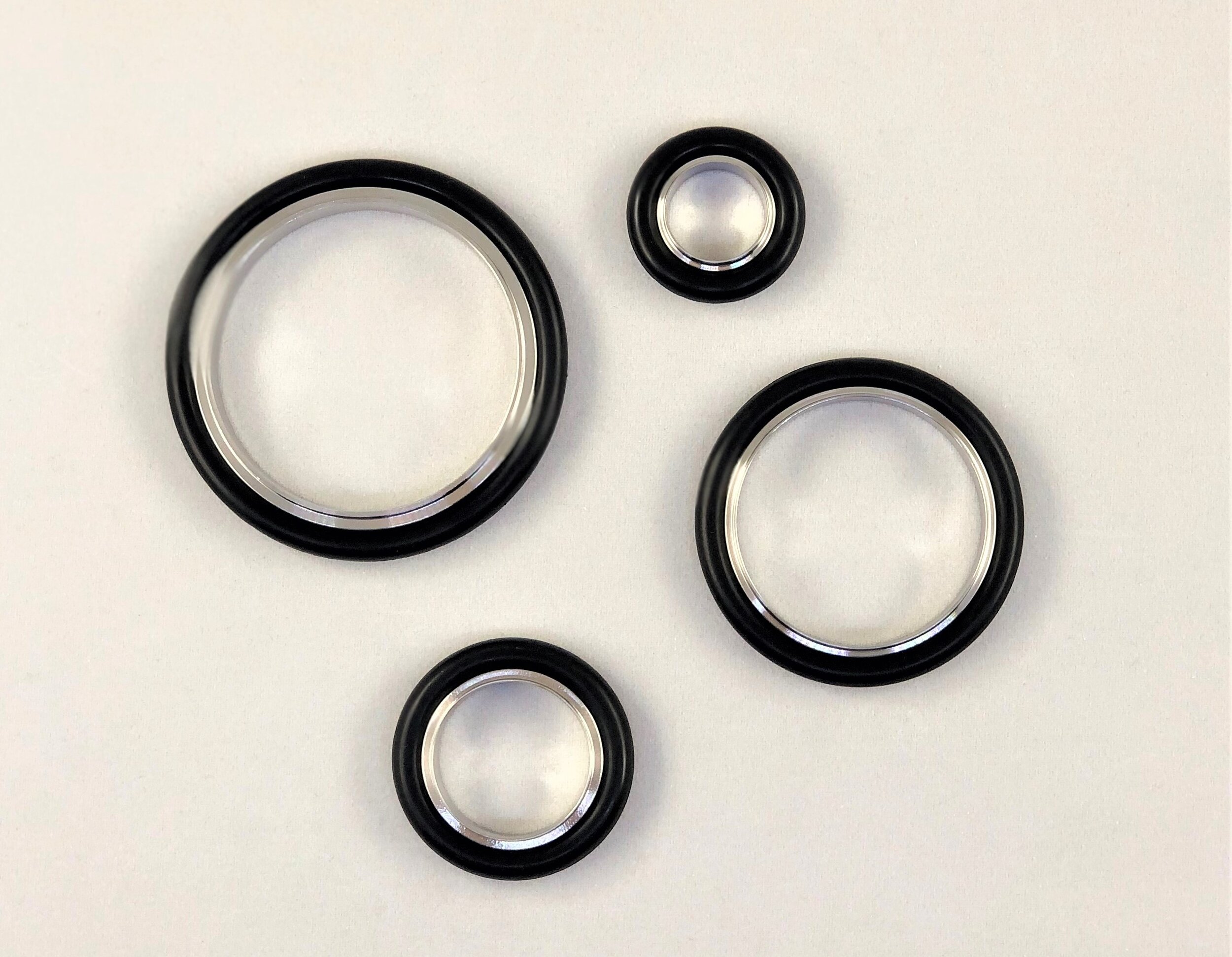 10 Pcs Pack ESTPEN KF NW 16 Centering Ring Aluminum with Viton O-Ring