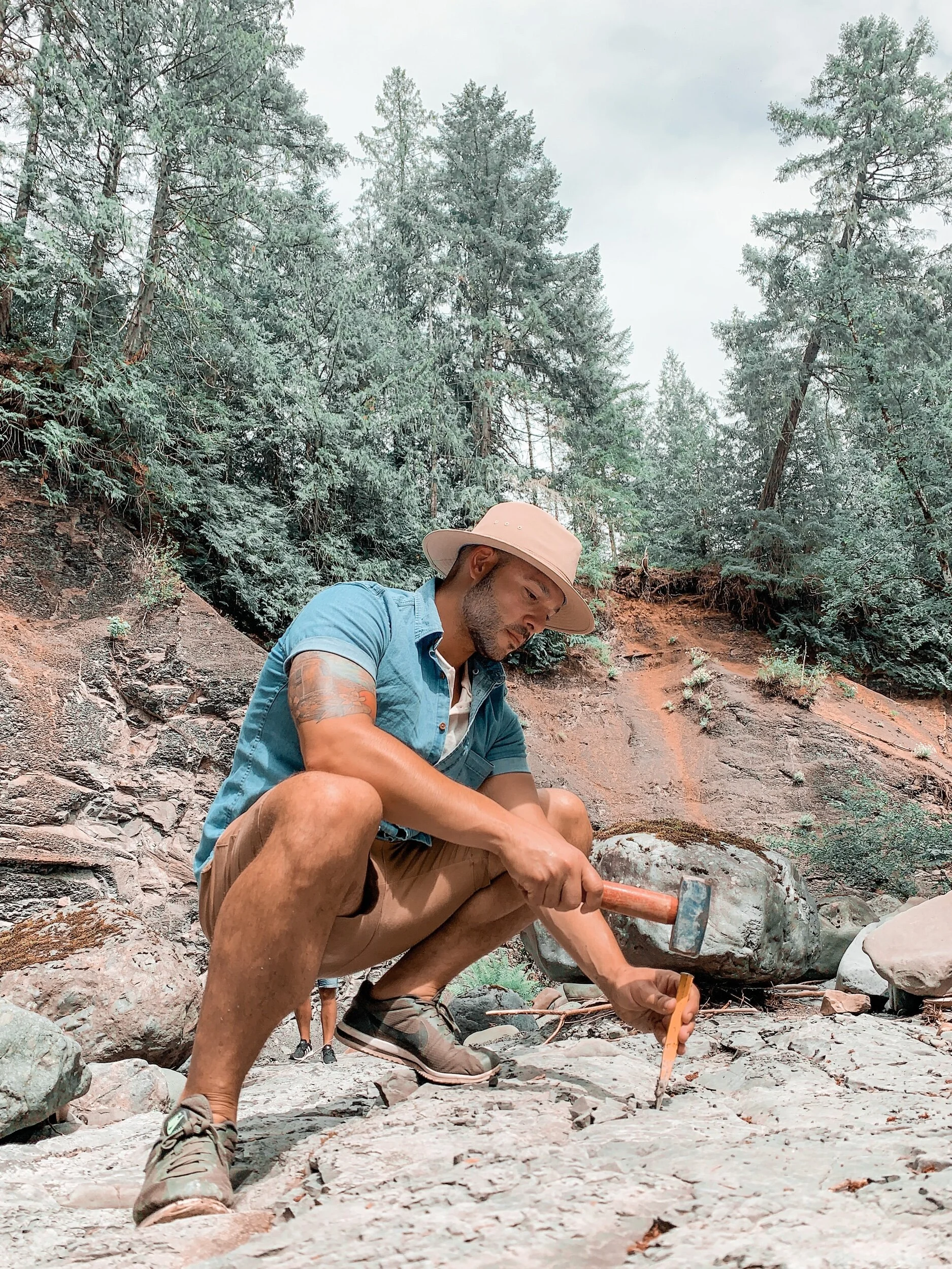Lost on Vancouver Island: Realizing my childhood dream of digging for dinosaur bones and fossils