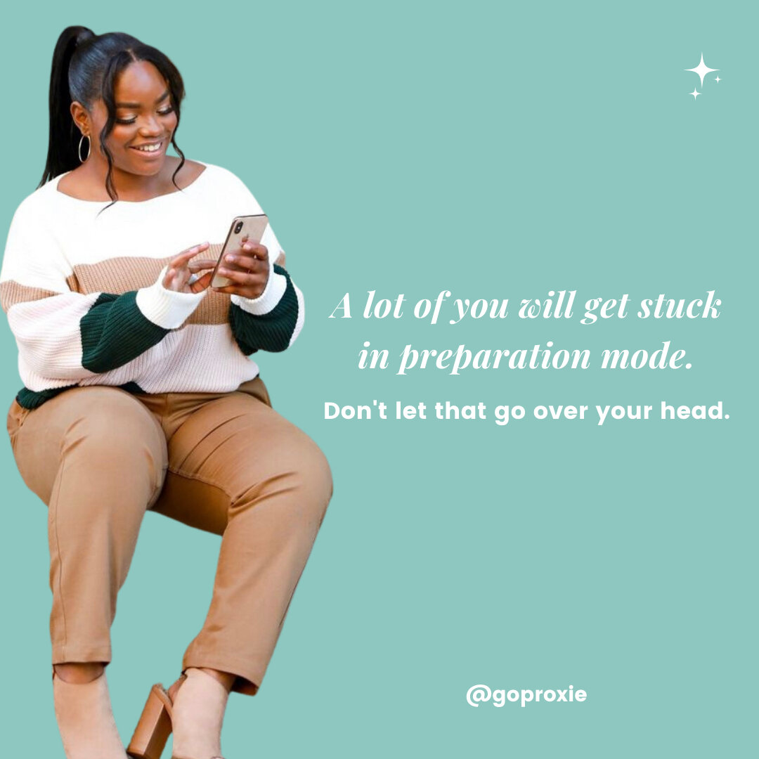 Hey girl, ✨​​​​​​​​
​​​​​​​​
Have you been wanting to start an online / small business in 2022, but you've been stuck in &quot;prepare mode&quot; - learning everything that you can before you&rsquo;re &quot;ready&quot;?​​​​​​​​
​​​​​​​​
The best way 