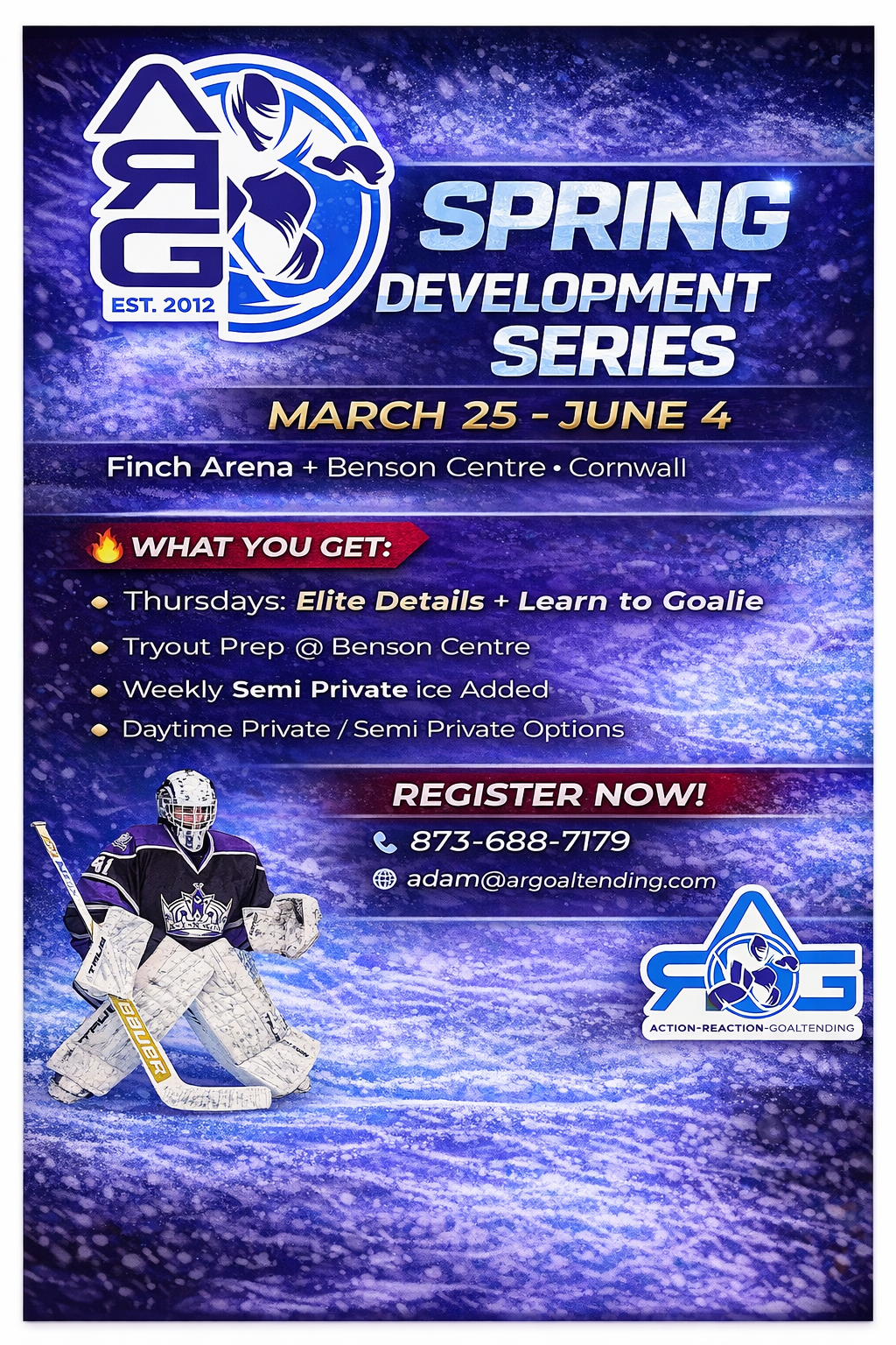 Spring Sessions are POSTED!!