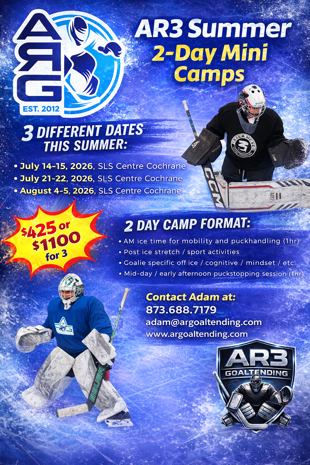 2026 ARG 2-Day Mini Camps