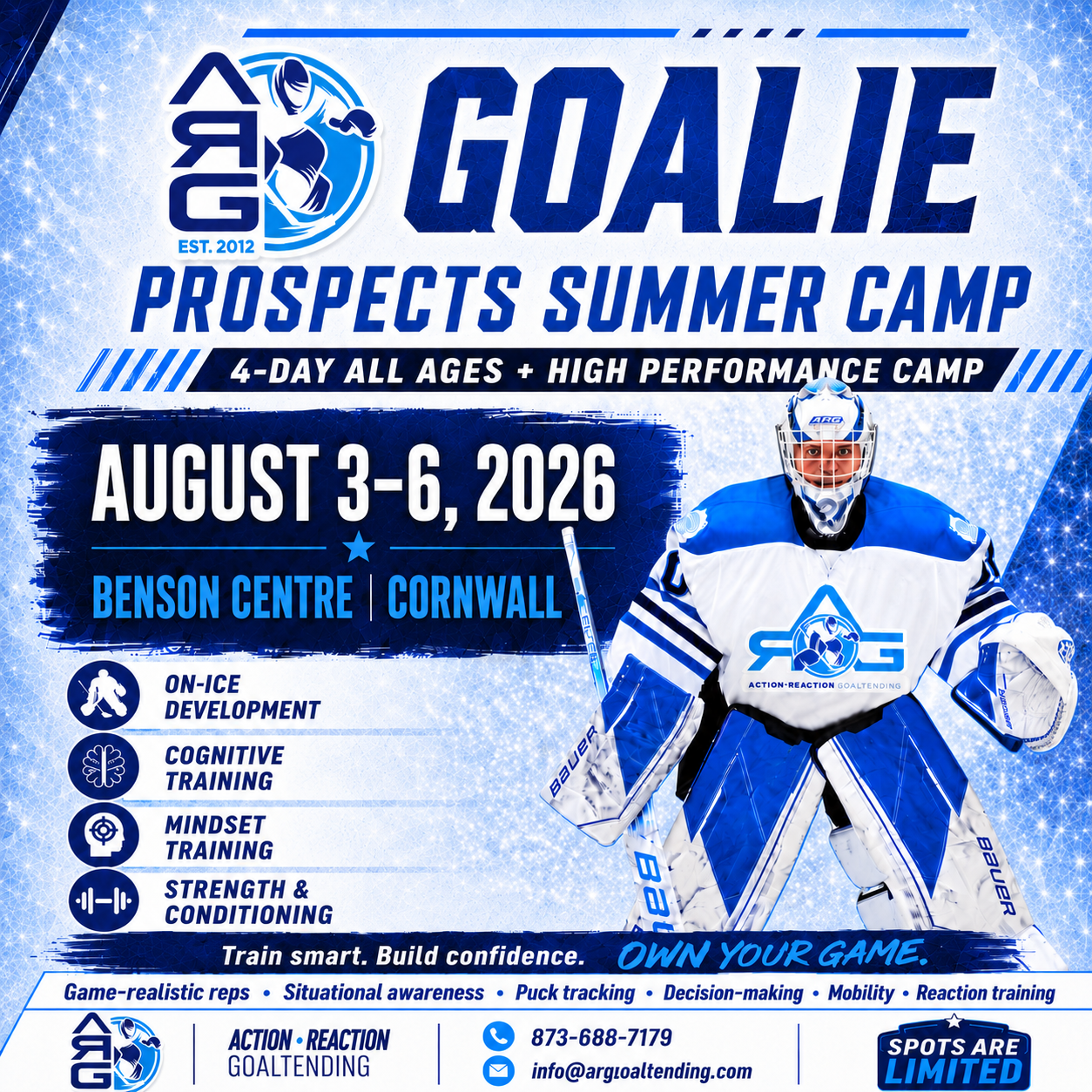 2026 ARG Goalie Multi-Sport Summer Day Camps