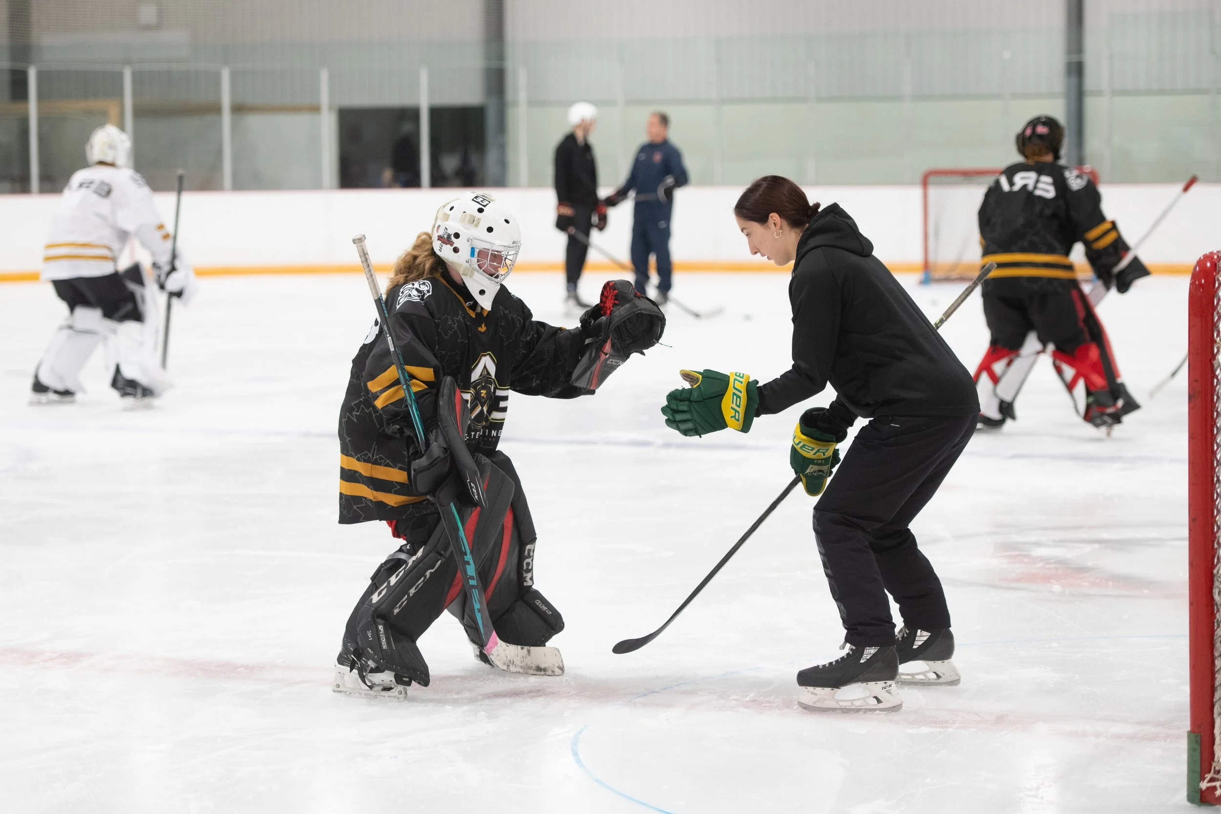 When the Goalie in Front of You Is Also Your Client
