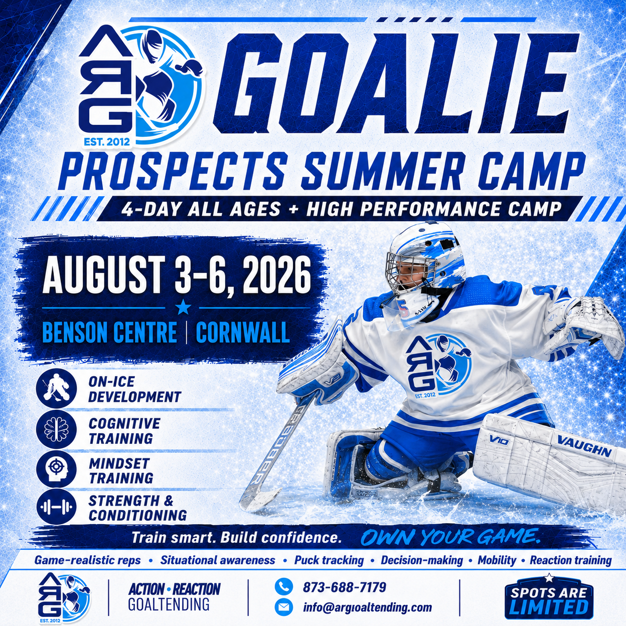 ARG All Ages Multi Sport Goalie Camp