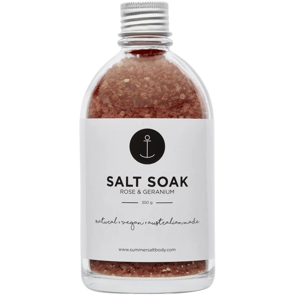 Rose &amp; Geranium Bath Salt 
