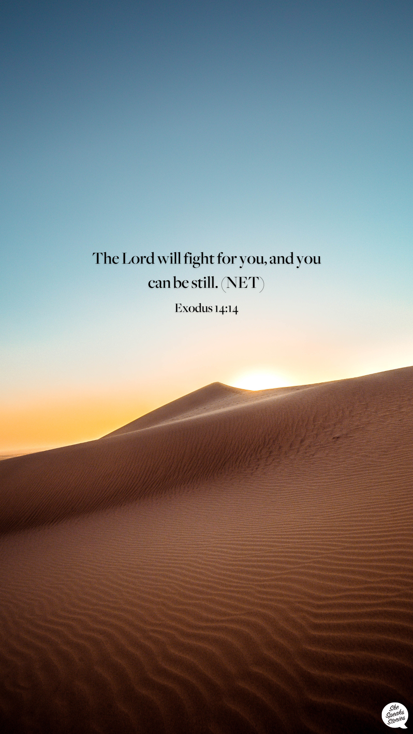 Exodus 14:14 mobile wallpaper