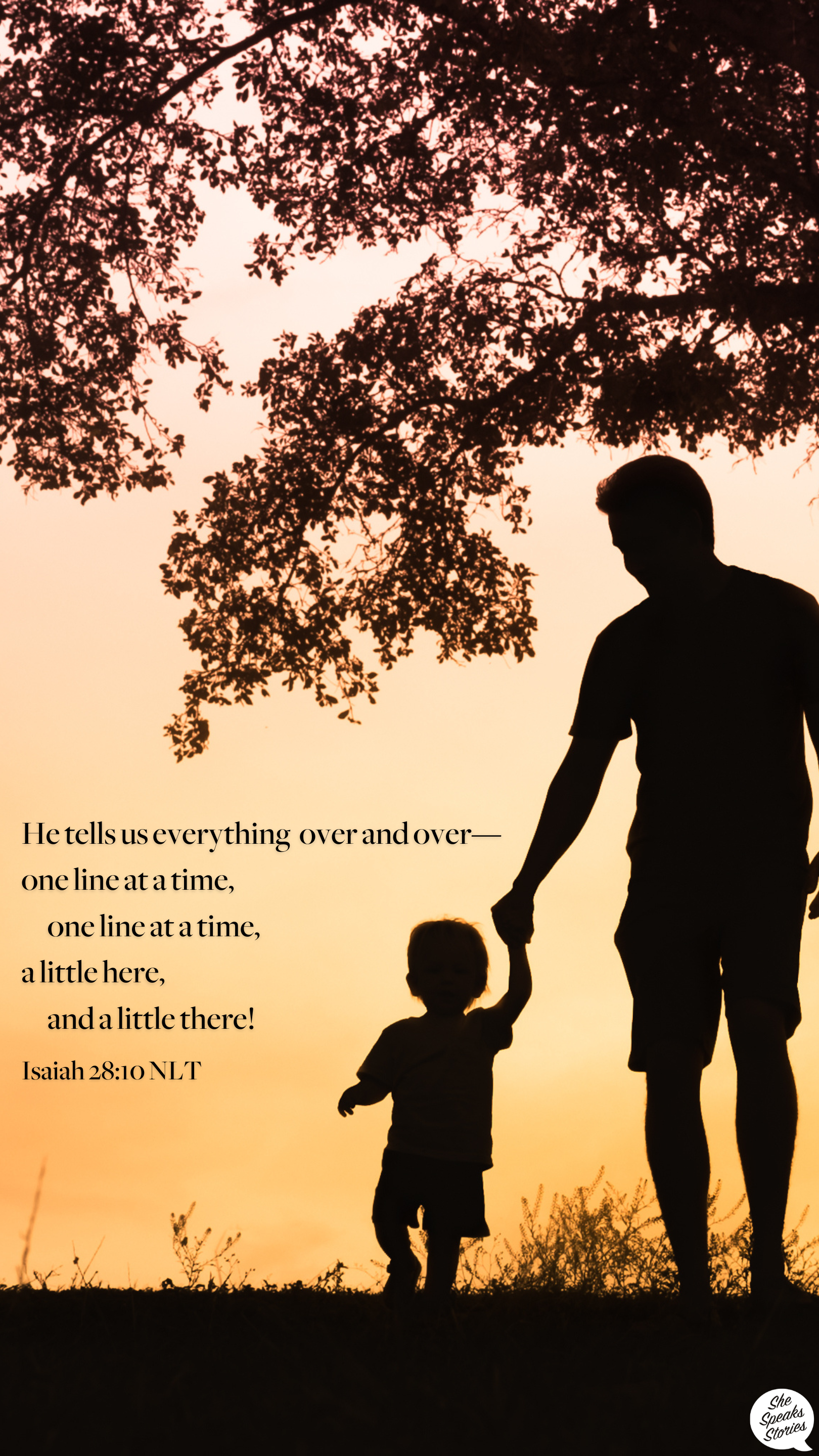 Isaiah 28:10 mobile wallpaper