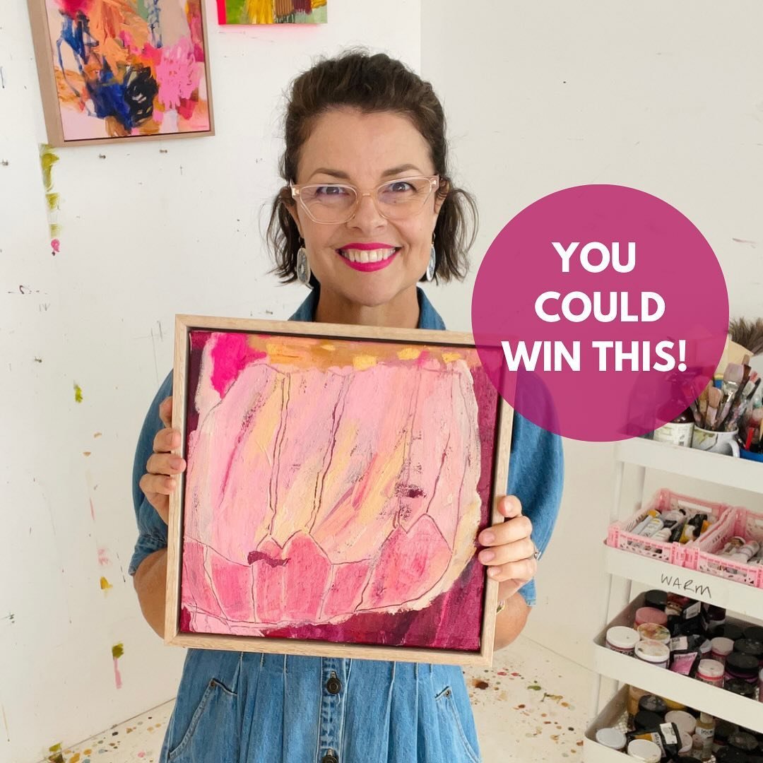 Hi lovely people! I have a special little painting for one lucky person on my mailing list to win just in time for Mother&rsquo;s Day. 

Sign up before this Wednesday 6am to go into the draw to win RUBY COCKTAIL pictured above...inspired by my trip t