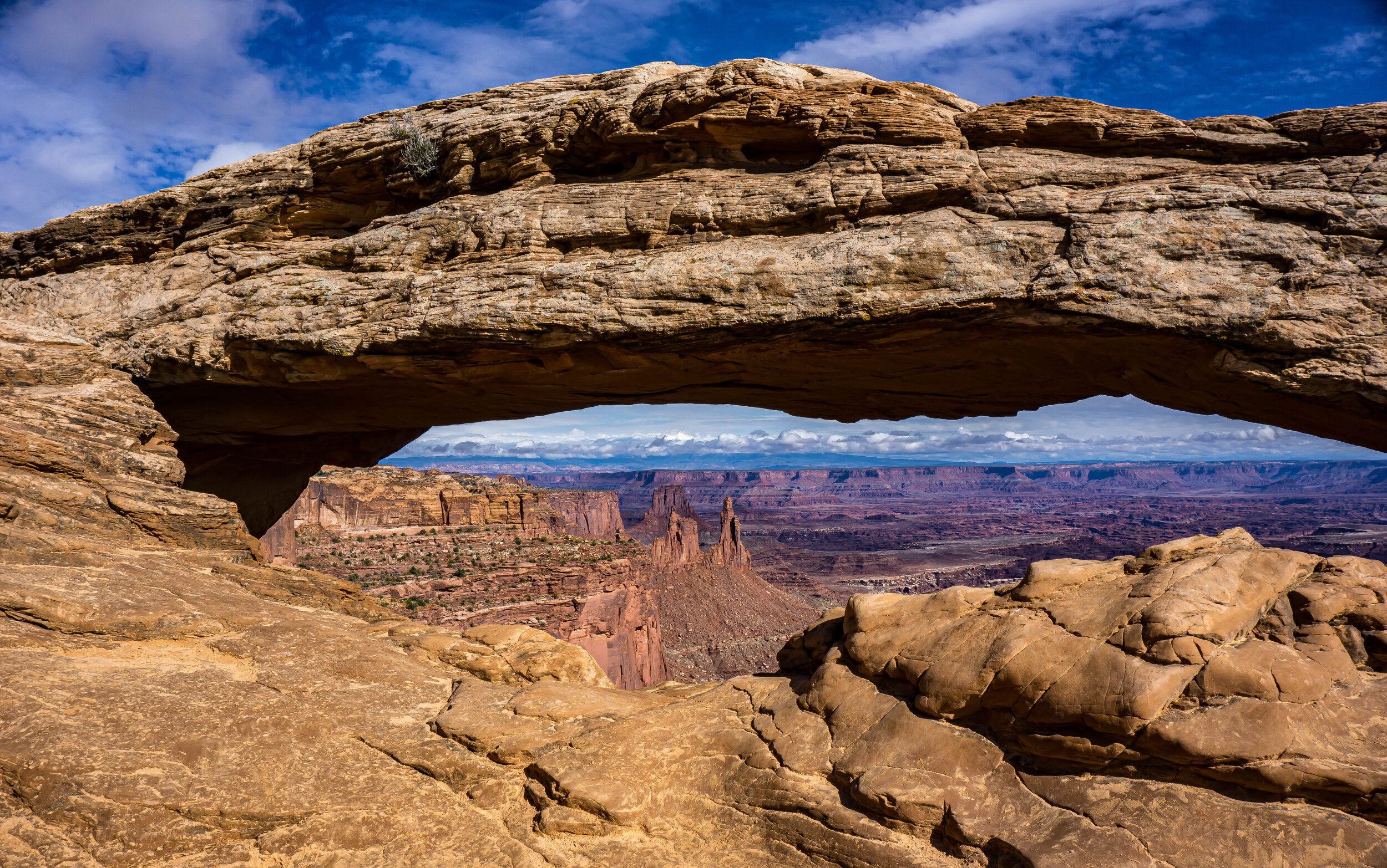 Mesa Arch with Spires