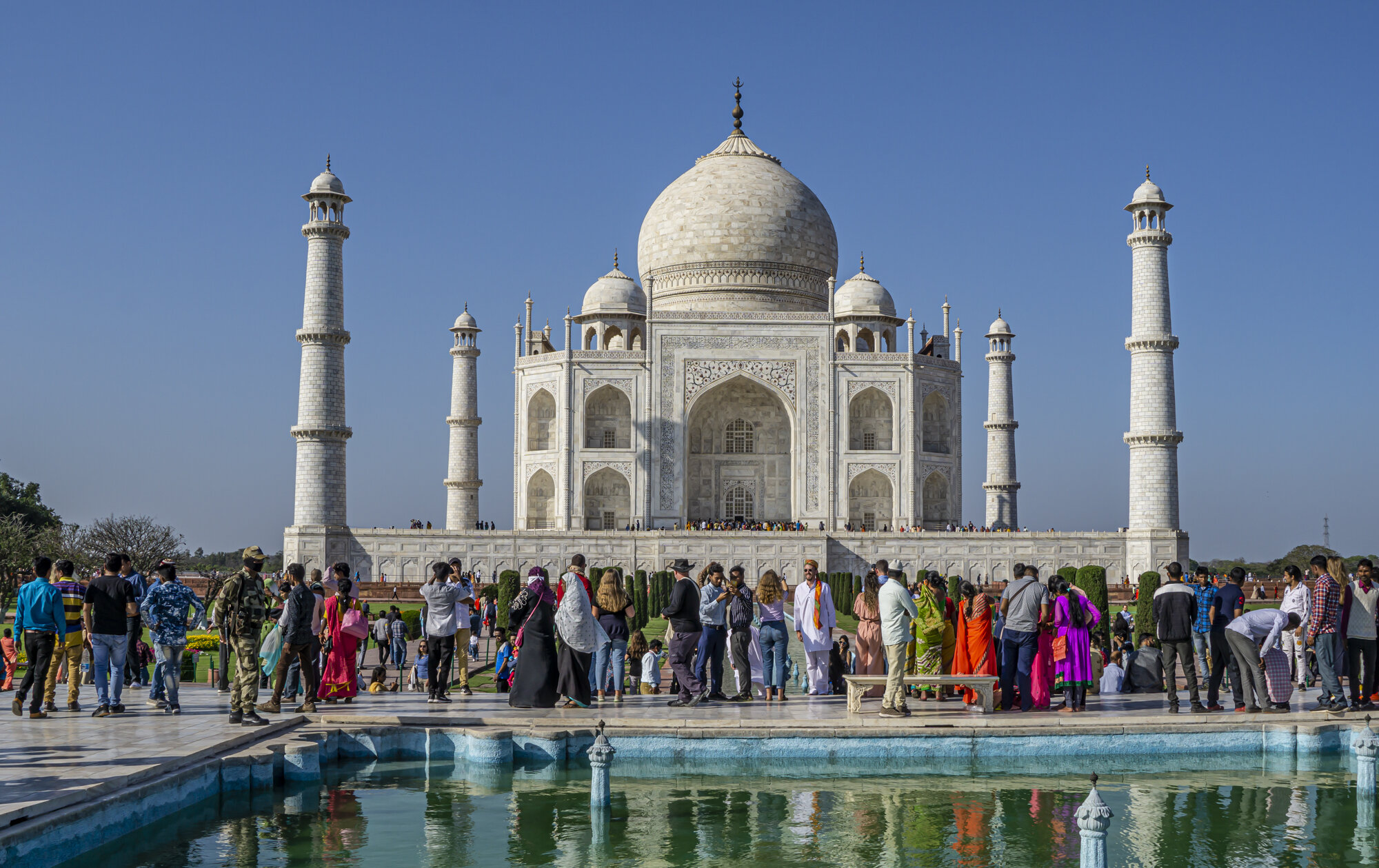 Taj Mahal Color