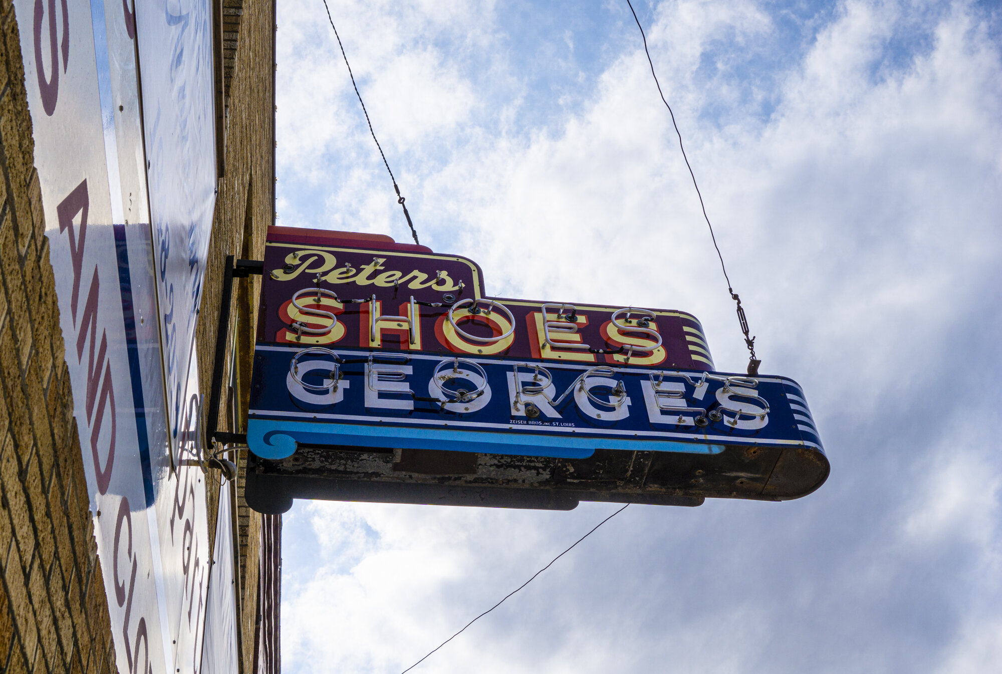 George's Shoes Neon