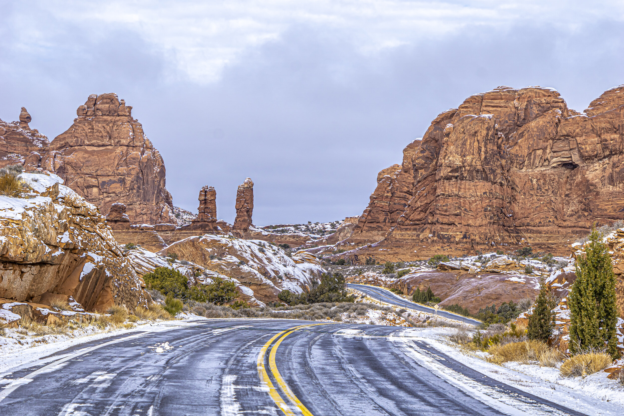 Winding Drive, Arches National Park