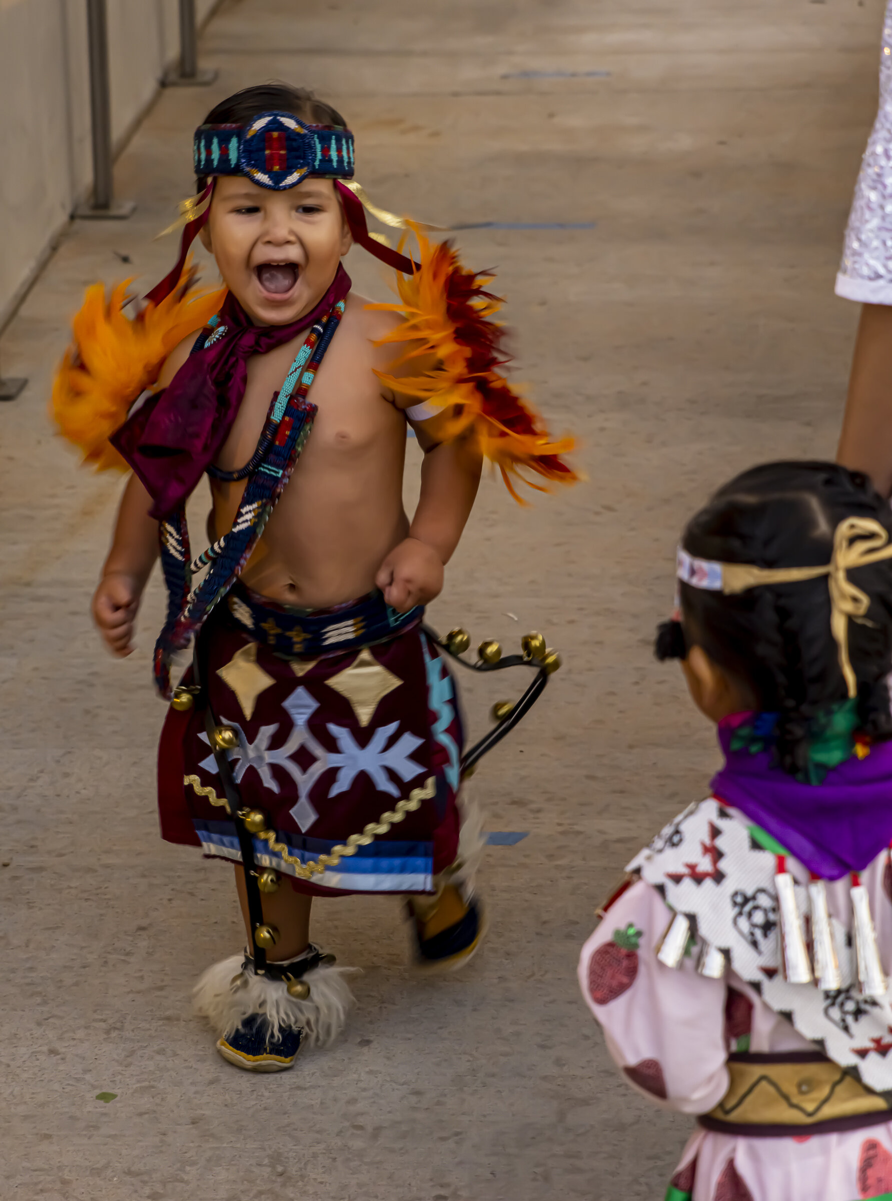 Little Boy Fancy Dancer, Unite the People Powwow