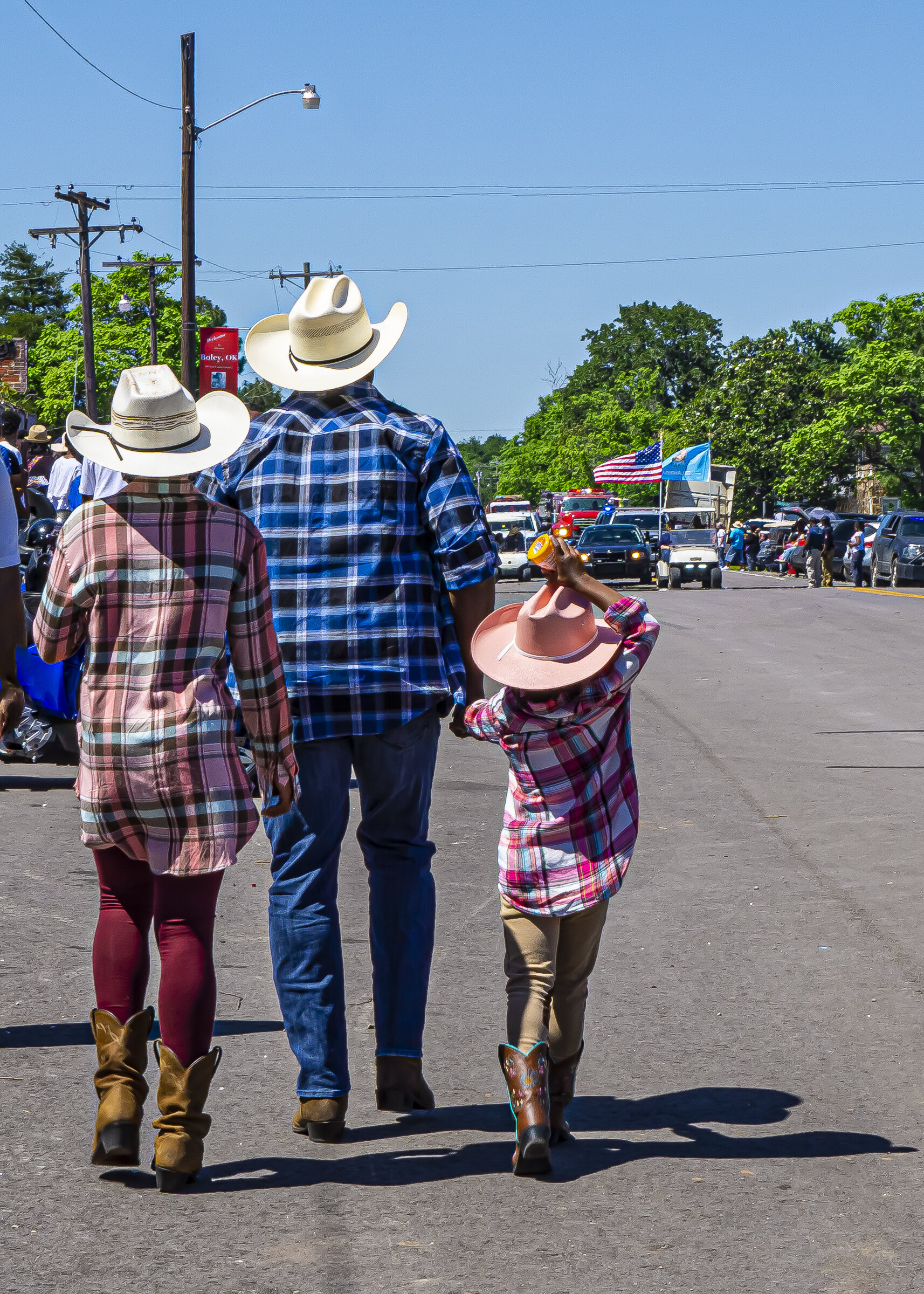 Boley Rodeo Parade Family
