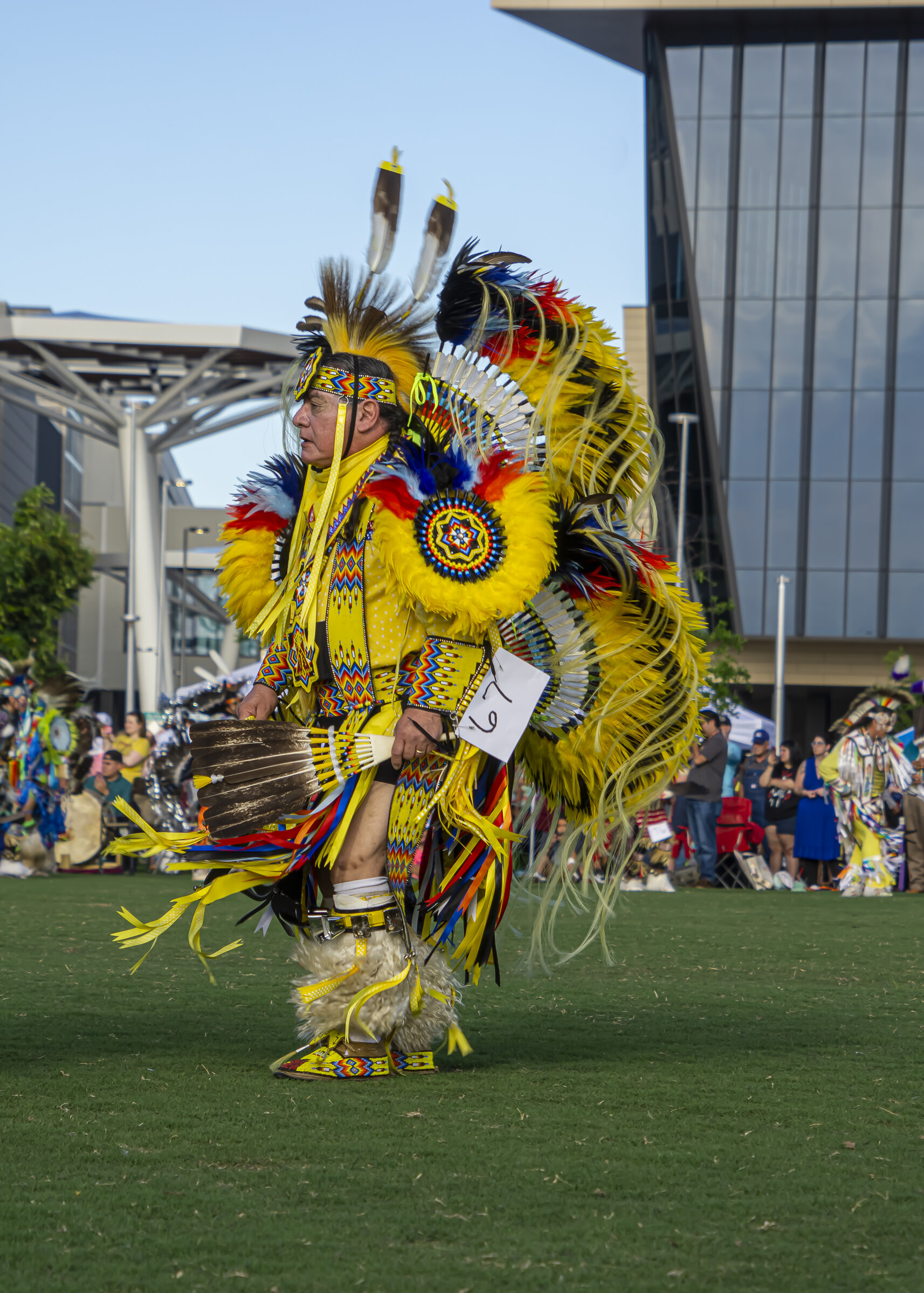 Yellow Fancy Dancer, Unite the People Powwow