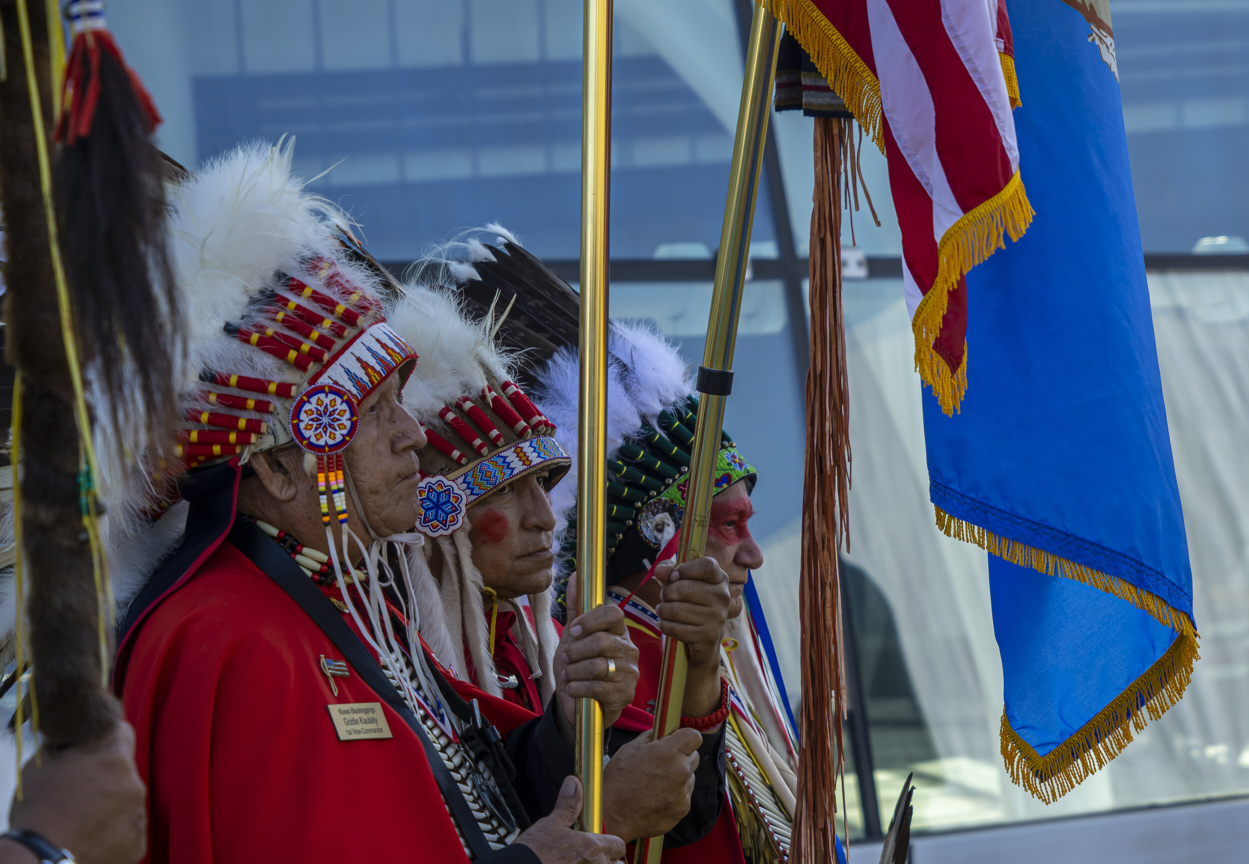 Kiowa Black Leggings Warrior Society, First Americans Museum Opening