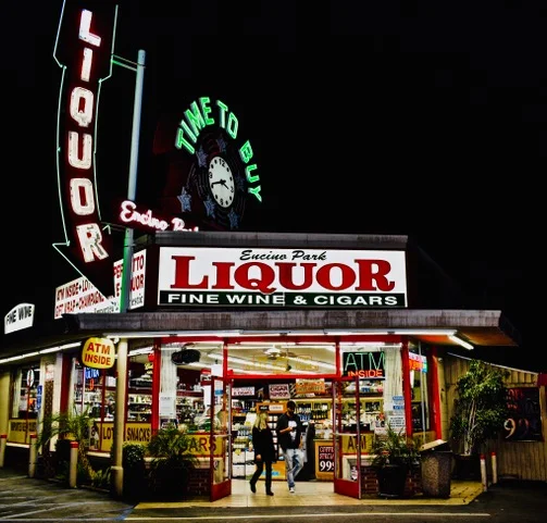 Encino Liquor (B/W)