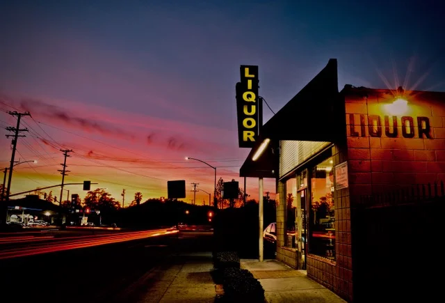 Liquor Store (Cotton Candy sunset)