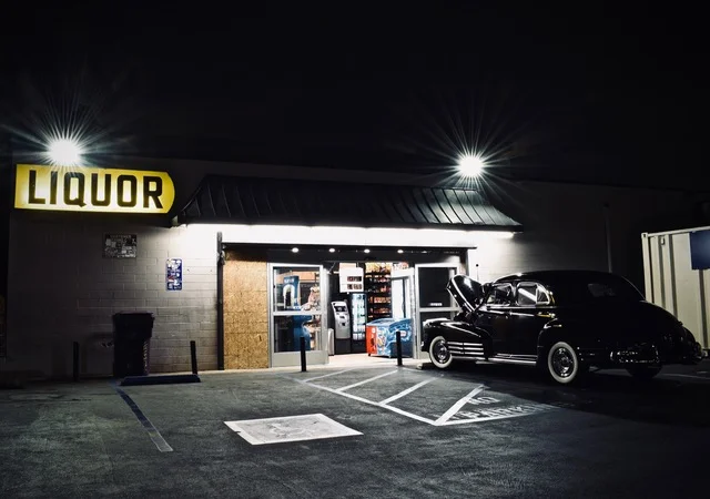 Liquor Old Car