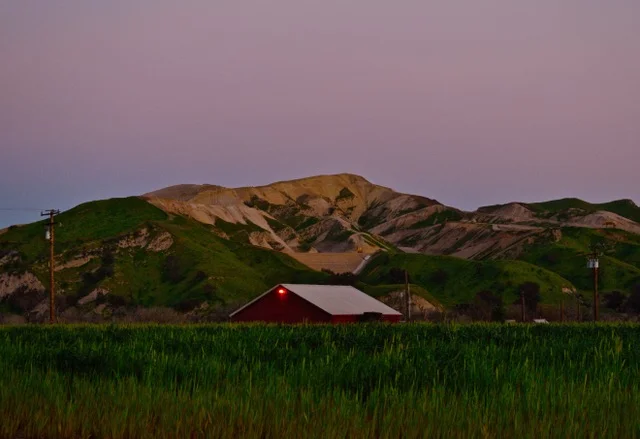 Red Barn sunset
