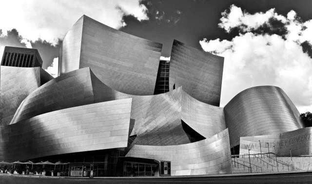 Disney Concert Hall (B&amp;W) 