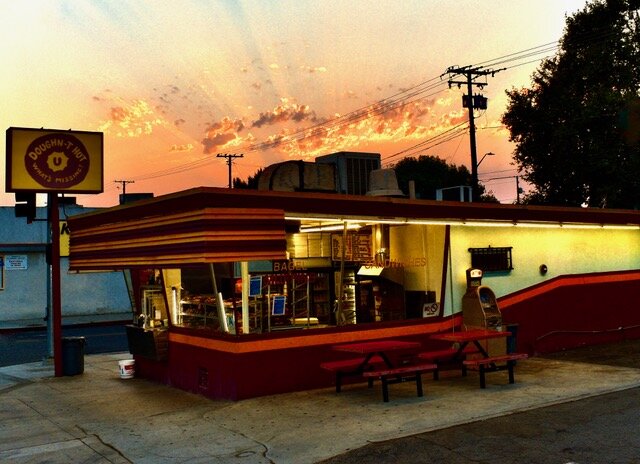 Donut sunrise