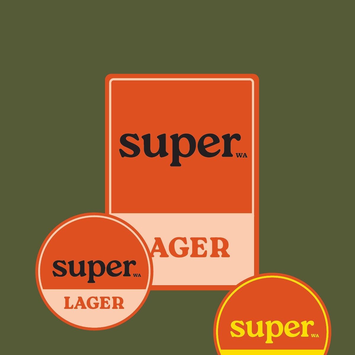 Quick brand &amp; decal update for Super beer. ⁠⁠
⁠⁠
The last tile = the start point - done by one of the founders. Only a few steps away - but now hitting the mark for immediate skew legibility. Dark bars, hectic tap designs, that name needs to be B