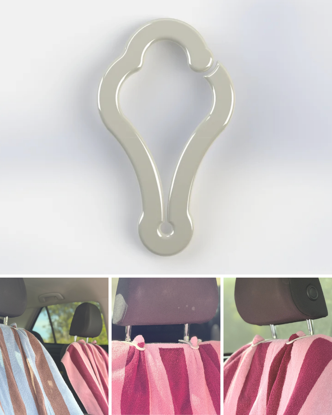 BEIGE CAR SEAT GENIE