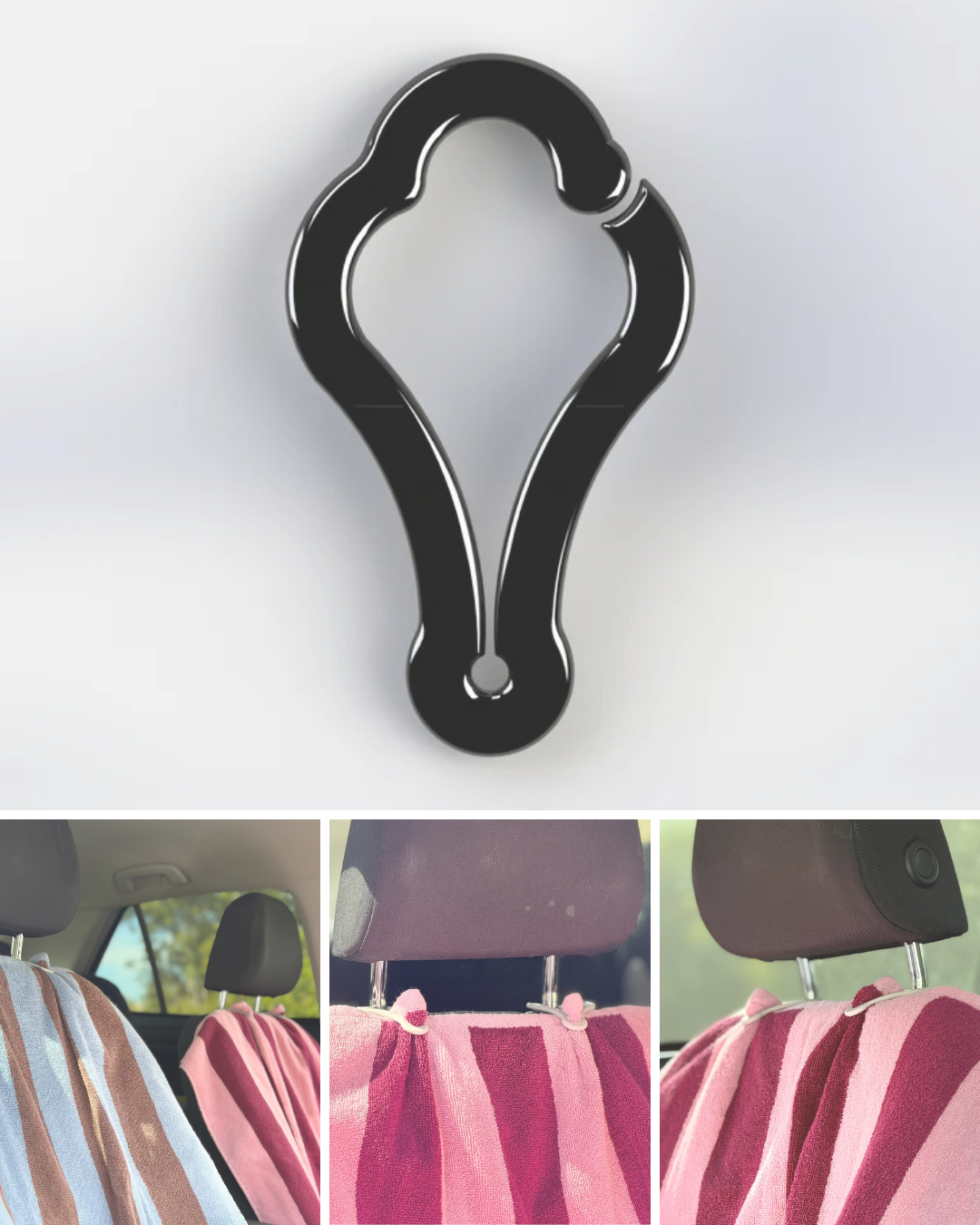 BLACK CAR SEAT GENIE