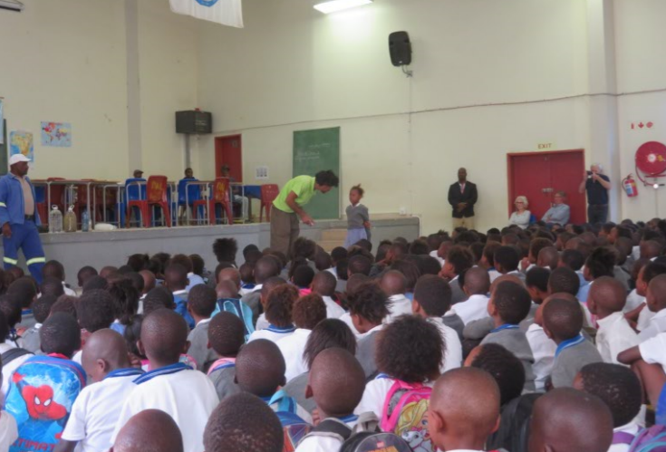 Does water come from a tap?