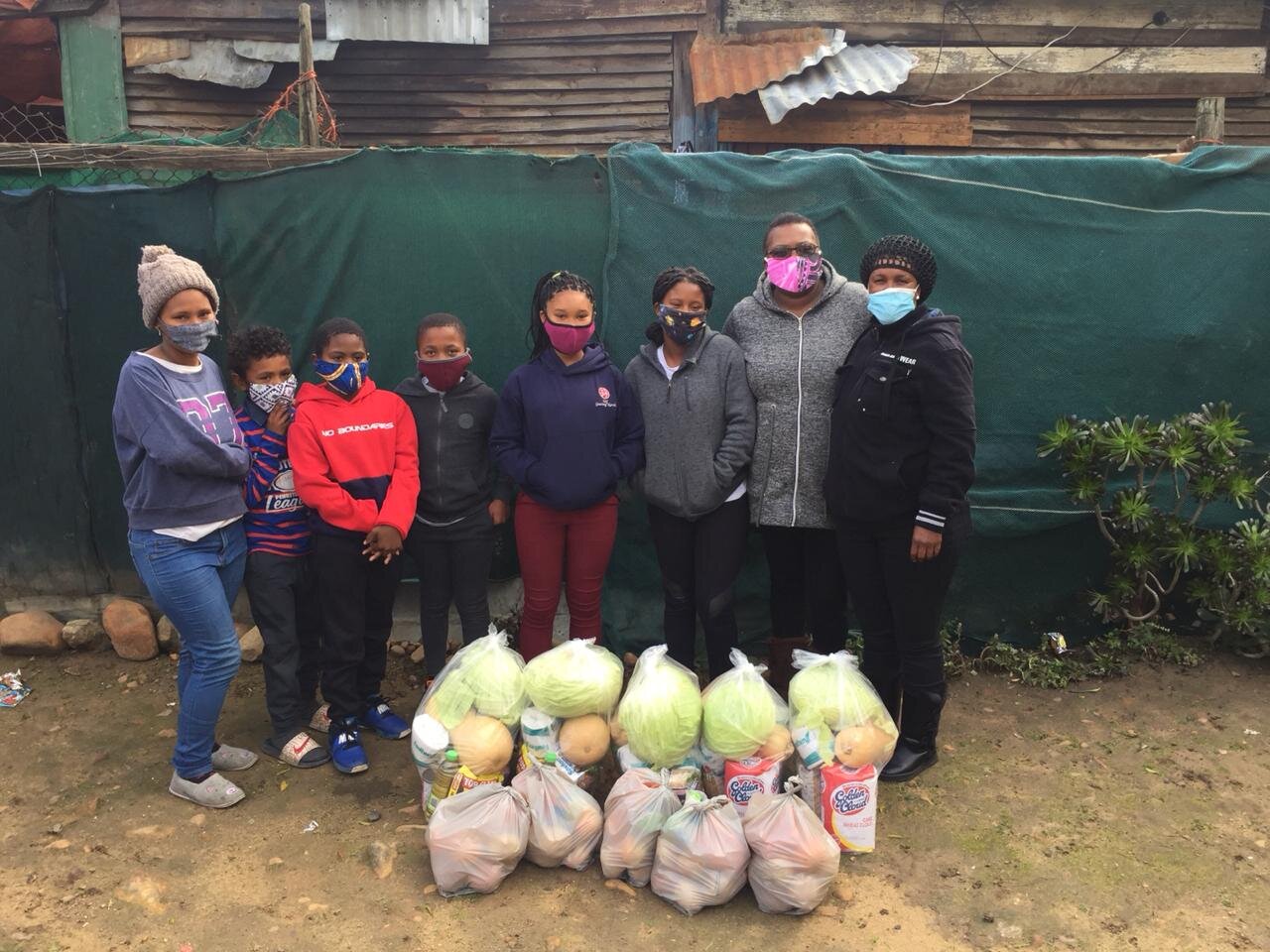 Additional veggies supplied to food parcels in Paarl