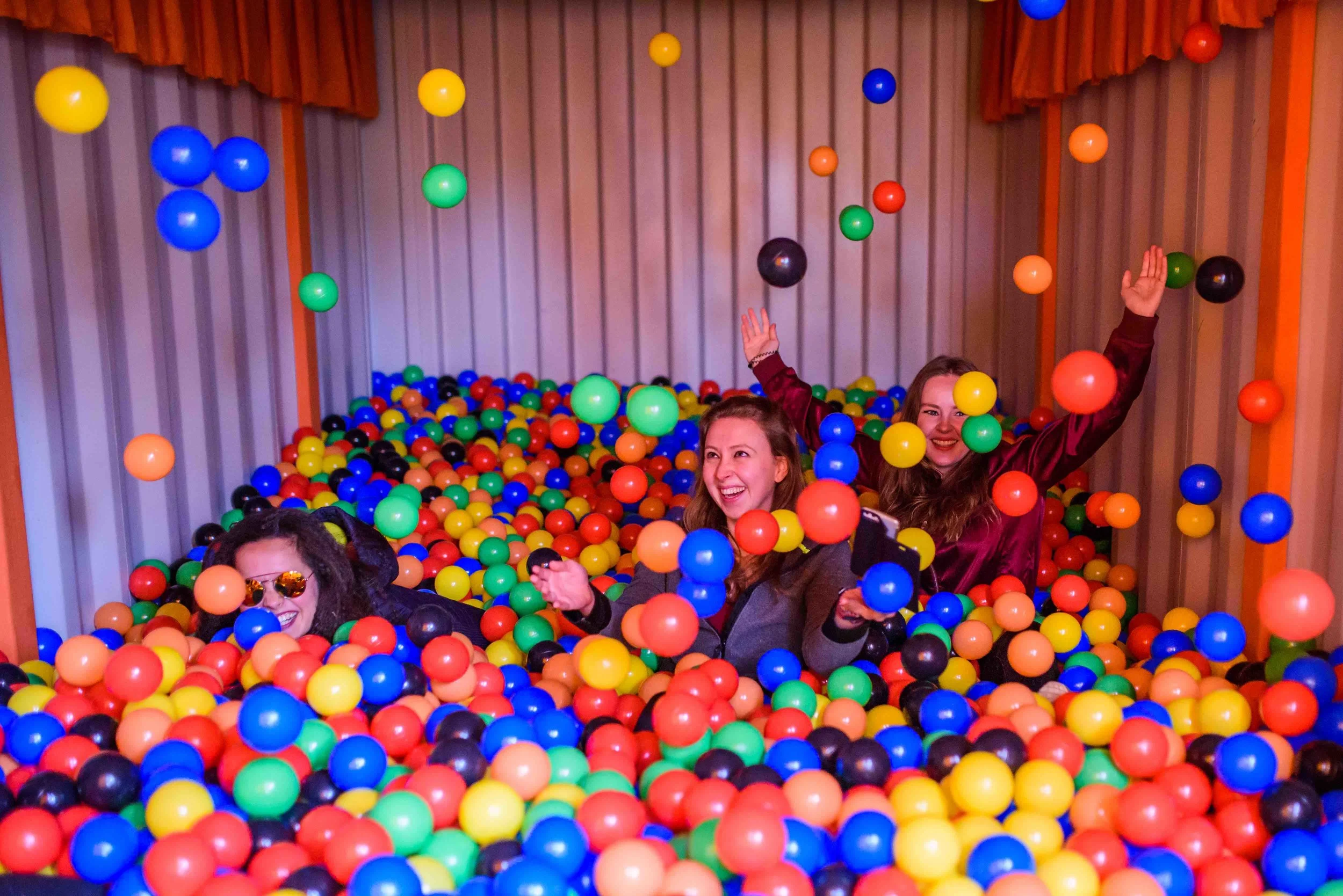 Ballenbakballen op Loveland van Oranje