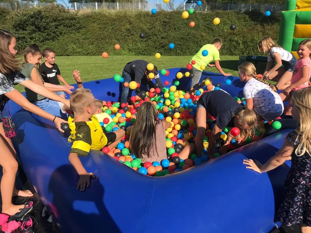 Ballenbad voor verjaardag
